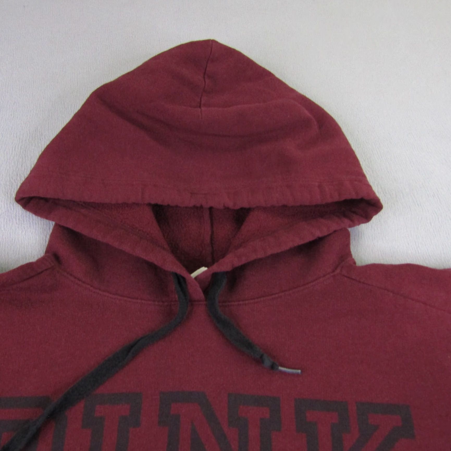 Victoria's Secret VINTAGE Victoria's Secret PINK Hoodie Shirt Womens Medium Red Pullover Sweatshirt Logo Knit Hooded Pockets 90s 00s Womens Size M / US 6-8 / IT 42-44 - 4 Thumbnail