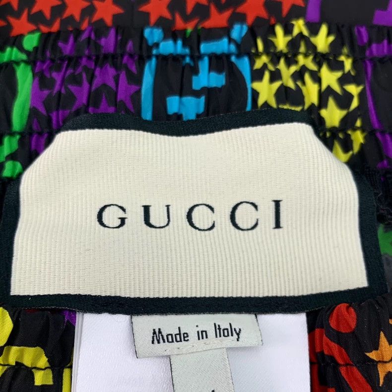 Gucci Gucci Color-blocking double G pattern full print mulberry s Size US 28 / EU 44 - 5 Thumbnail