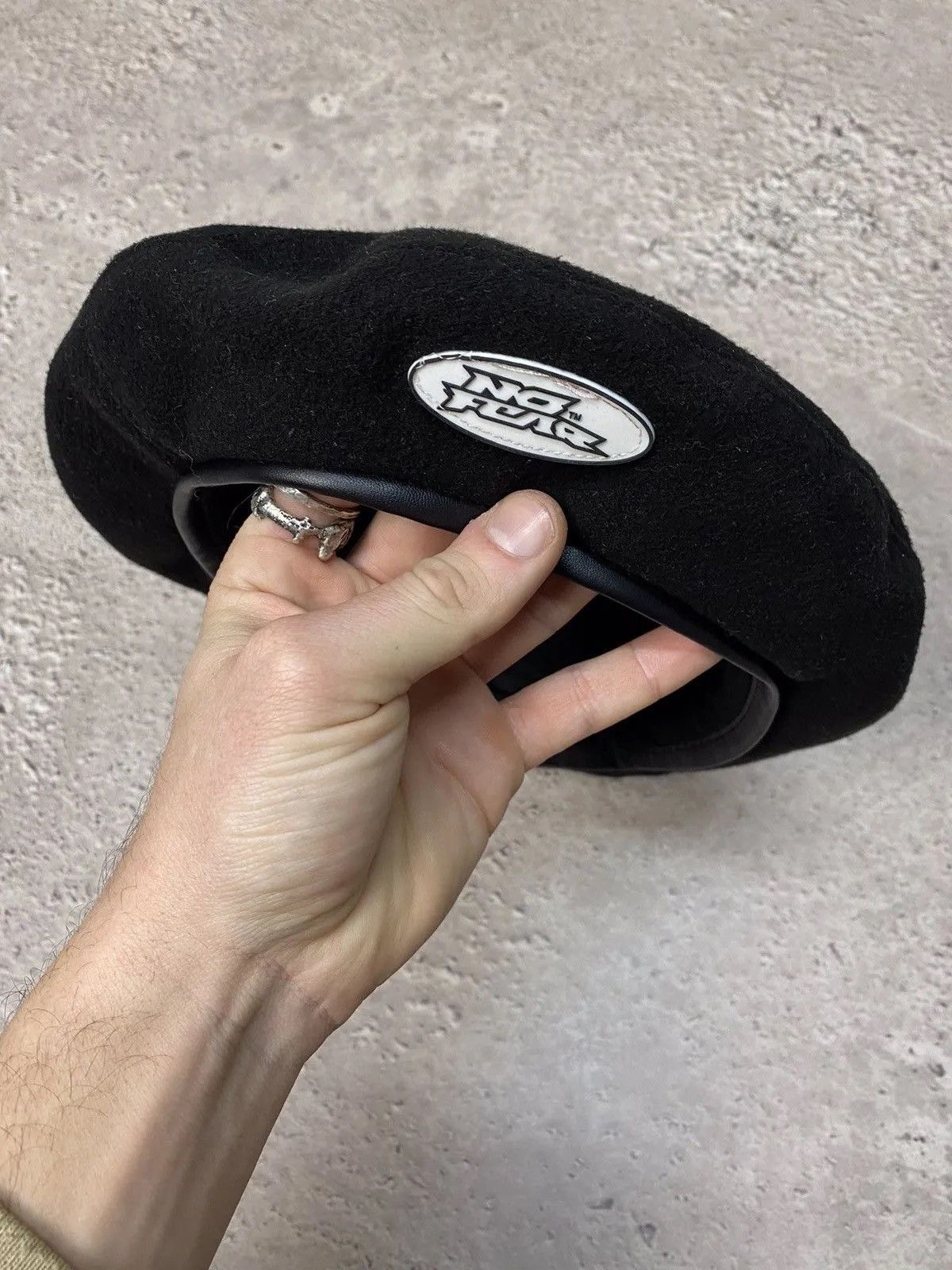 No Fear Vintage rap No Fear beret cadet hat cap Size ONE SIZE - 1 Thumbnail