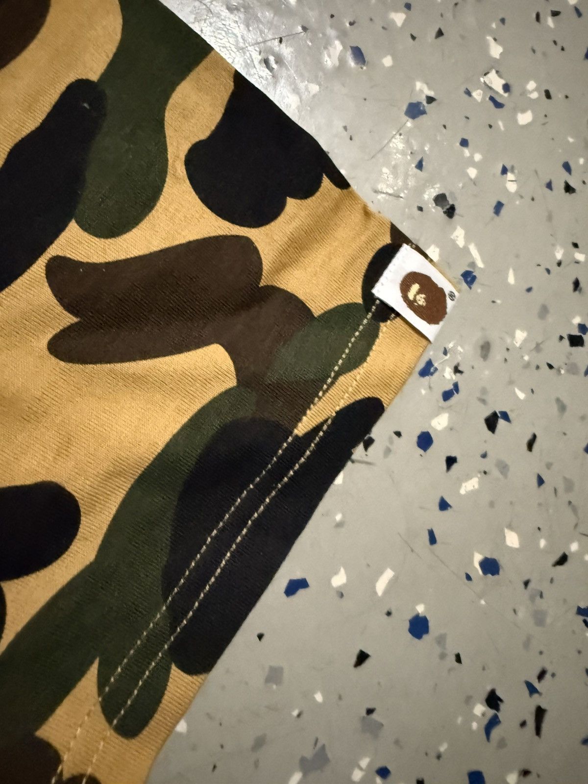 Bape Bape 1St Camo By A Bathing Ape Tee 'Yellow' - Xl Size US XL / EU 56 / 4 - 4 Thumbnail