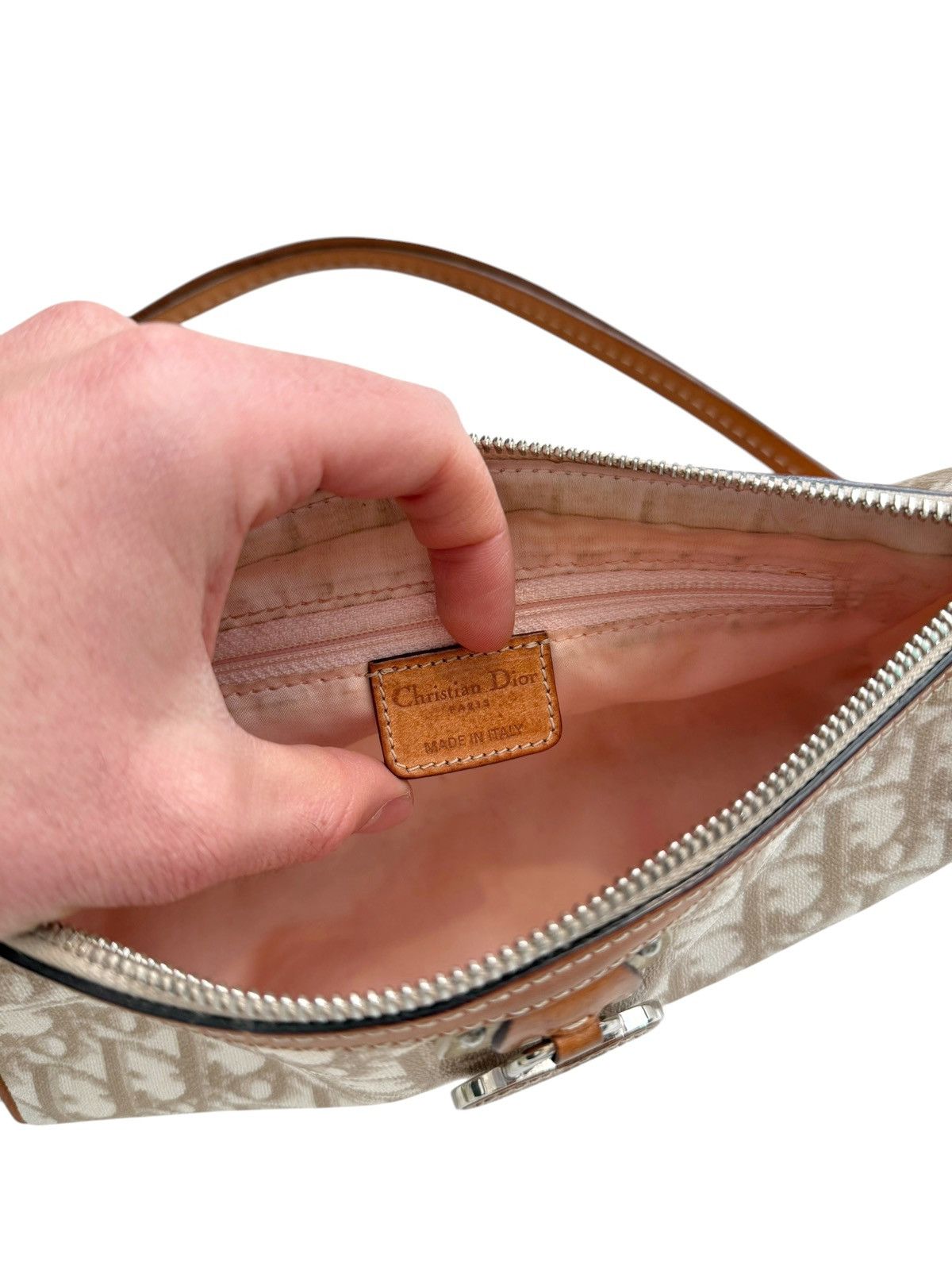 Christian Dior Monsieur × Dior 2006 Romantique Grey/Beige Purse Size ONE SIZE - 13 Thumbnail