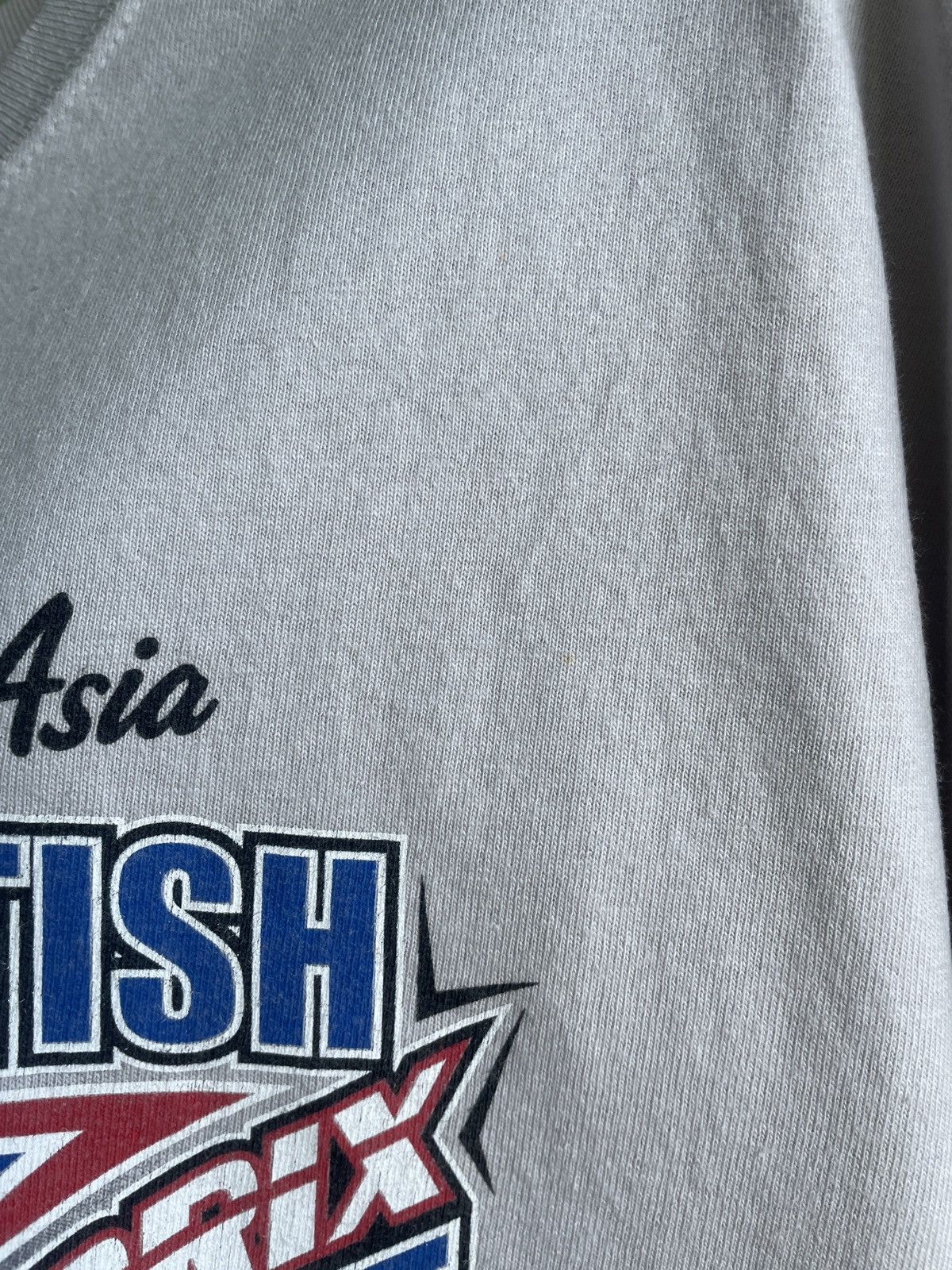 Gildan Moto GP Air Asia British Grand Prix Silverstone 2011 t shirt Size US XL / EU 56 / 4 - 9 Thumbnail