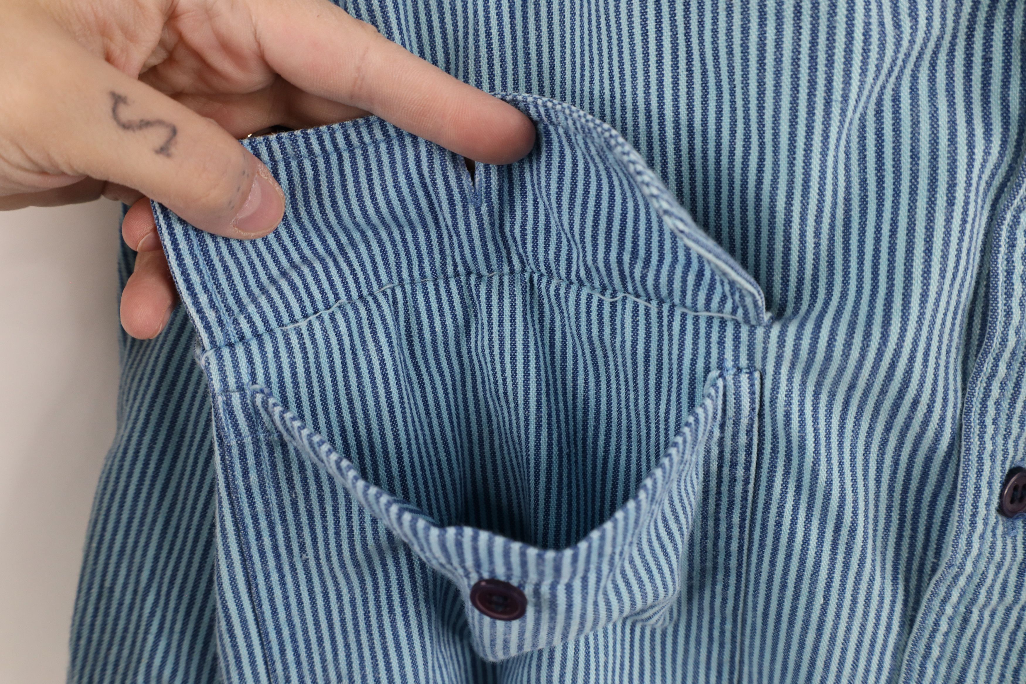 Royal Robbins × Vintage Vintage 90s Royal Robbins Striped Collared Button Shirt Size US L / EU 52-54 / 3 - 5 Thumbnail