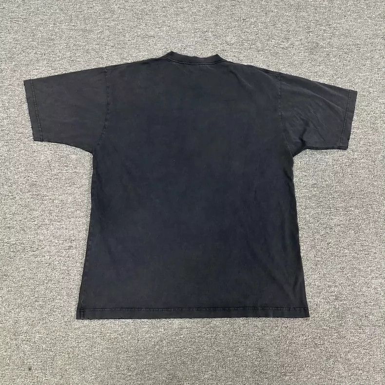 Balenciaga Balenciaga Washing to make short-sleeved T-shirts with old Size US S / EU 44-46 / 1 - 2 Thumbnail