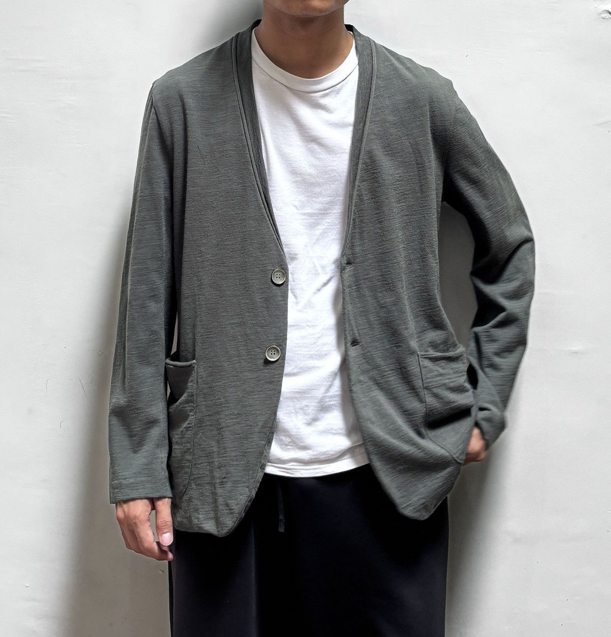 Issey Miyake FREE TAX! Hybrid Cardigan Blazer Jacket Size US M / EU 48-50 / 2 - 1 Thumbnail