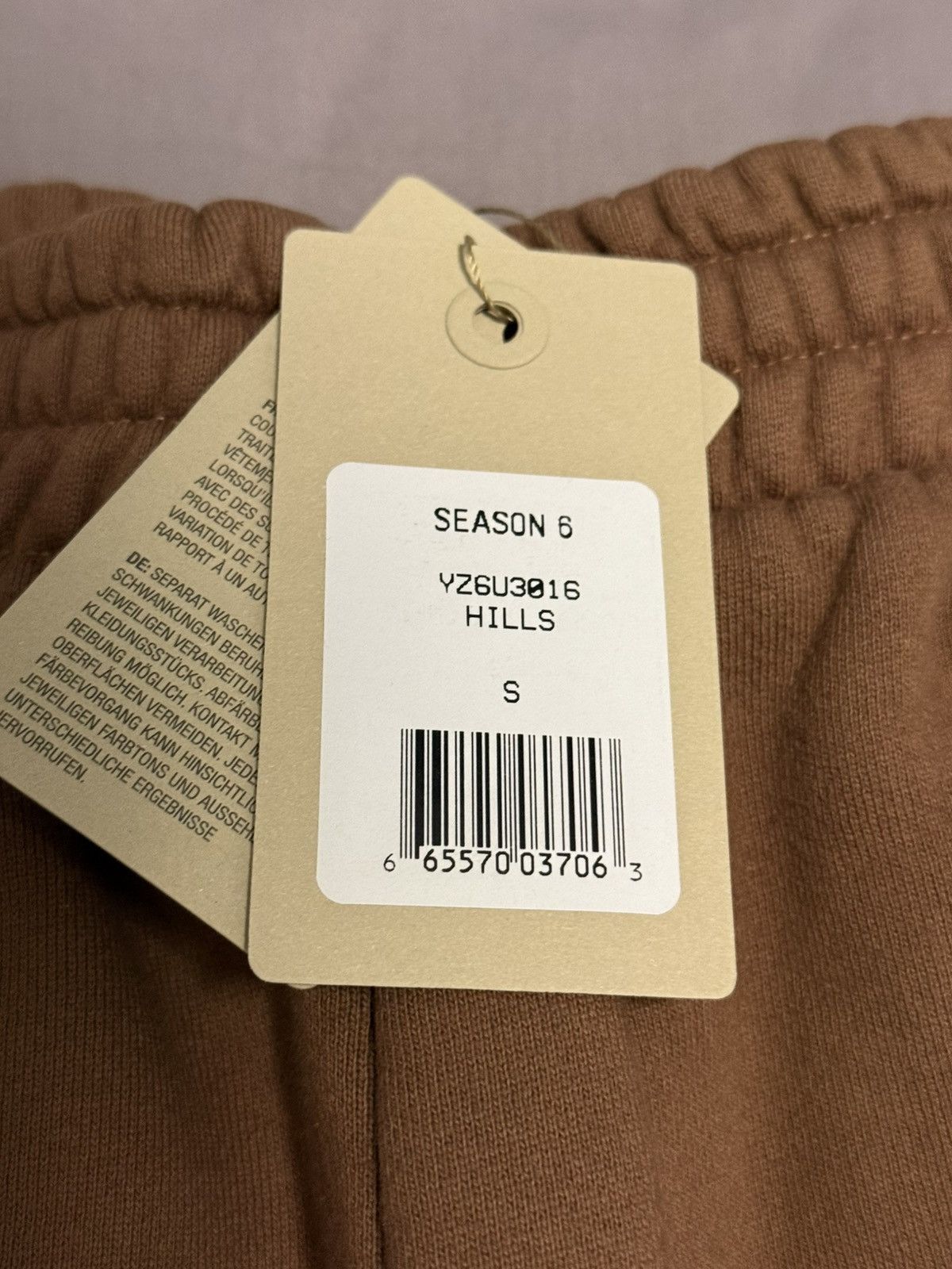Yeezy yeezy season 6 shorts sweatshort hills Size US 28 / EU 44 - 2 Thumbnail