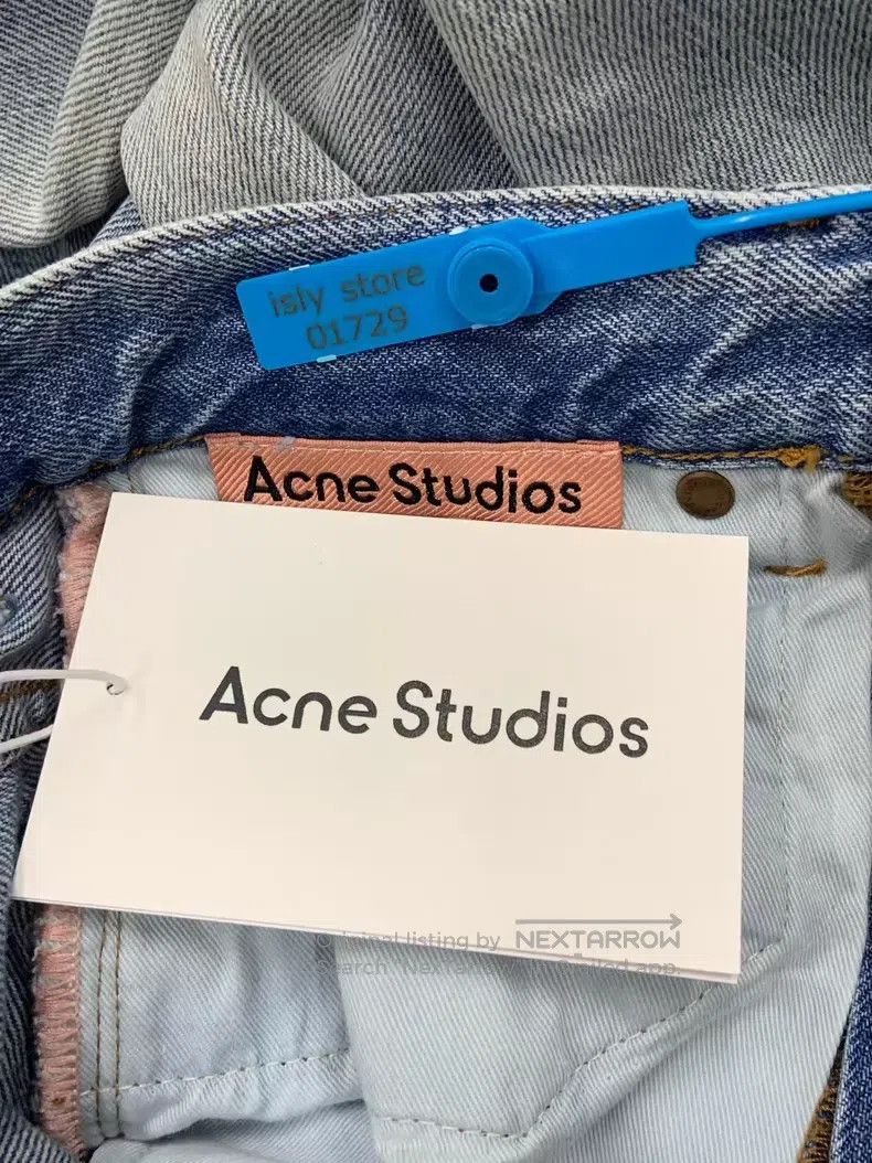 Acne Studios Acne Studios cleanfit flared loose washed cotton zip mid-r Size US 27 - 4 Thumbnail