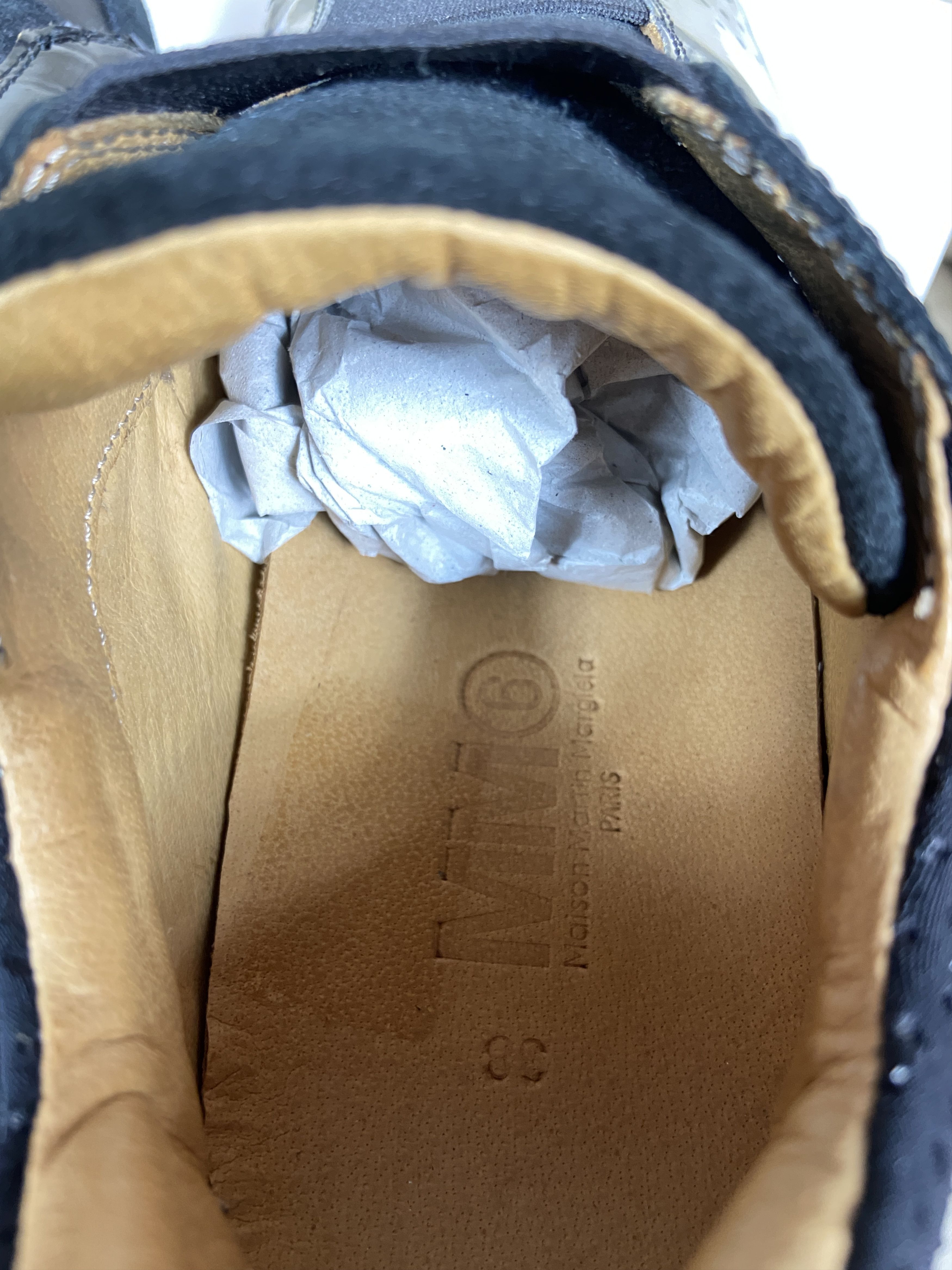 Maison Margiela Maison Margiela 6 Black Suede Low Top Sneakers Size US 8 / IT 38 - 9 Thumbnail