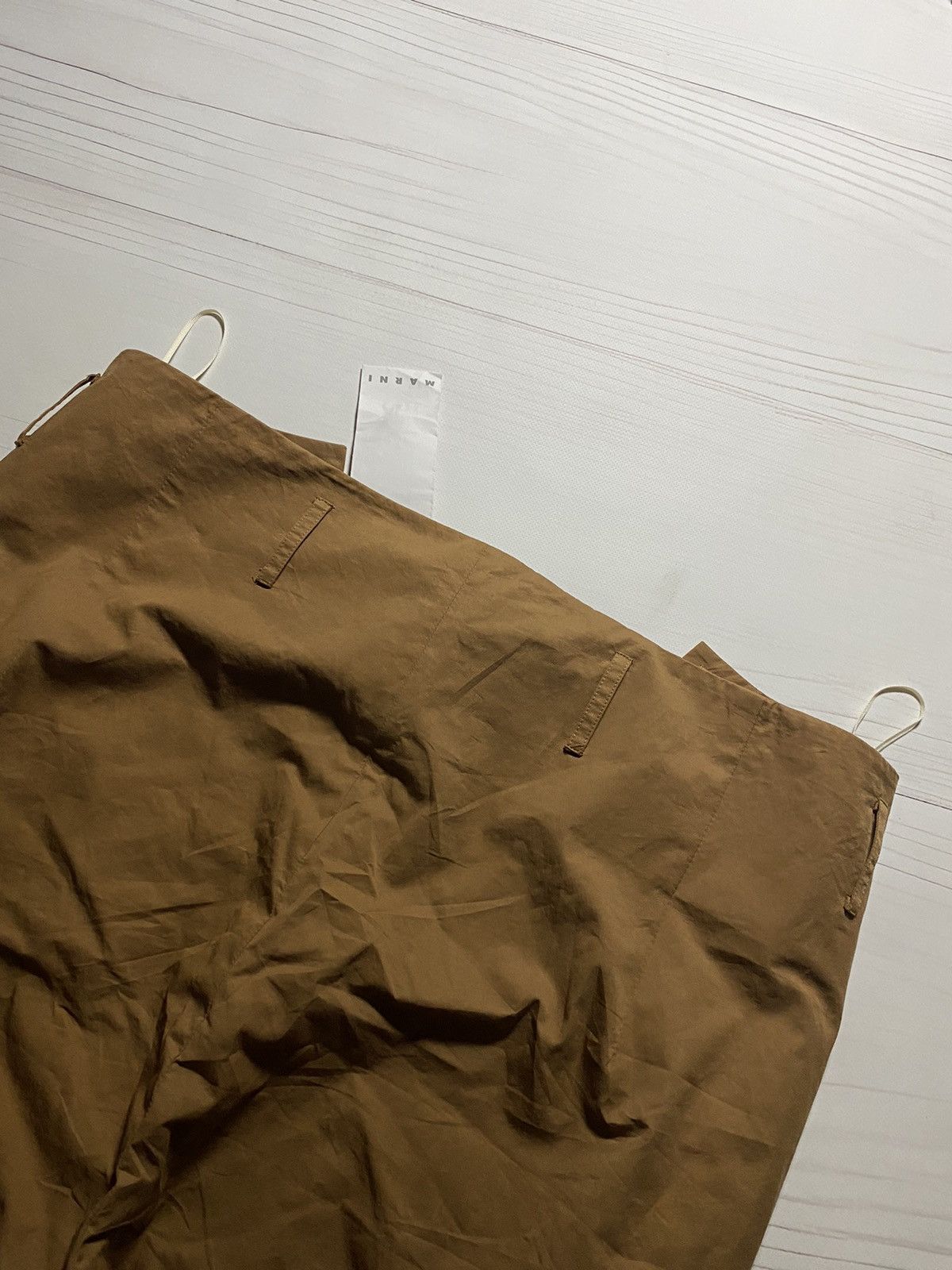 Marni × Vintage Vintage Marni Commessa design rare brown pants Size 28" / US 6 / IT 42 - 12 Thumbnail