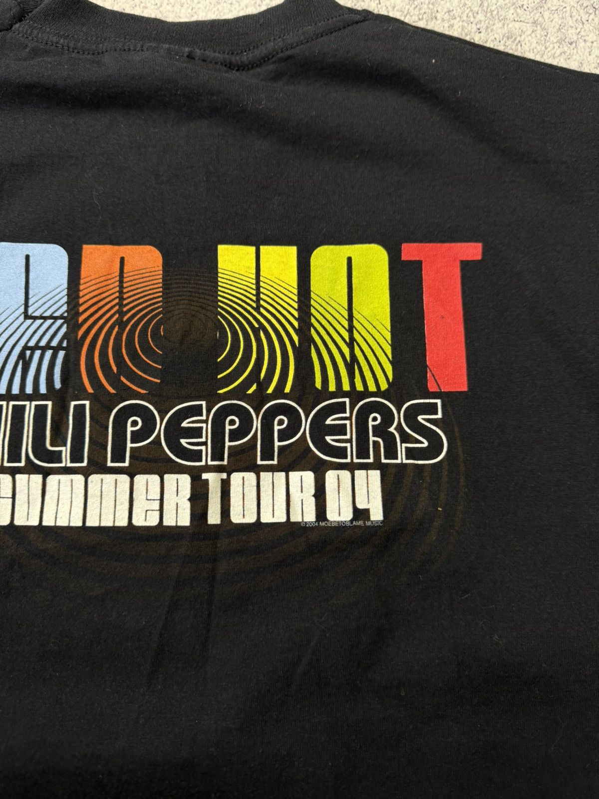 Band Tees 2004 Vintage Red Hot Chili Peppers Summer Tour Band Tee Size US M / EU 48-50 / 2 - 20 Thumbnail