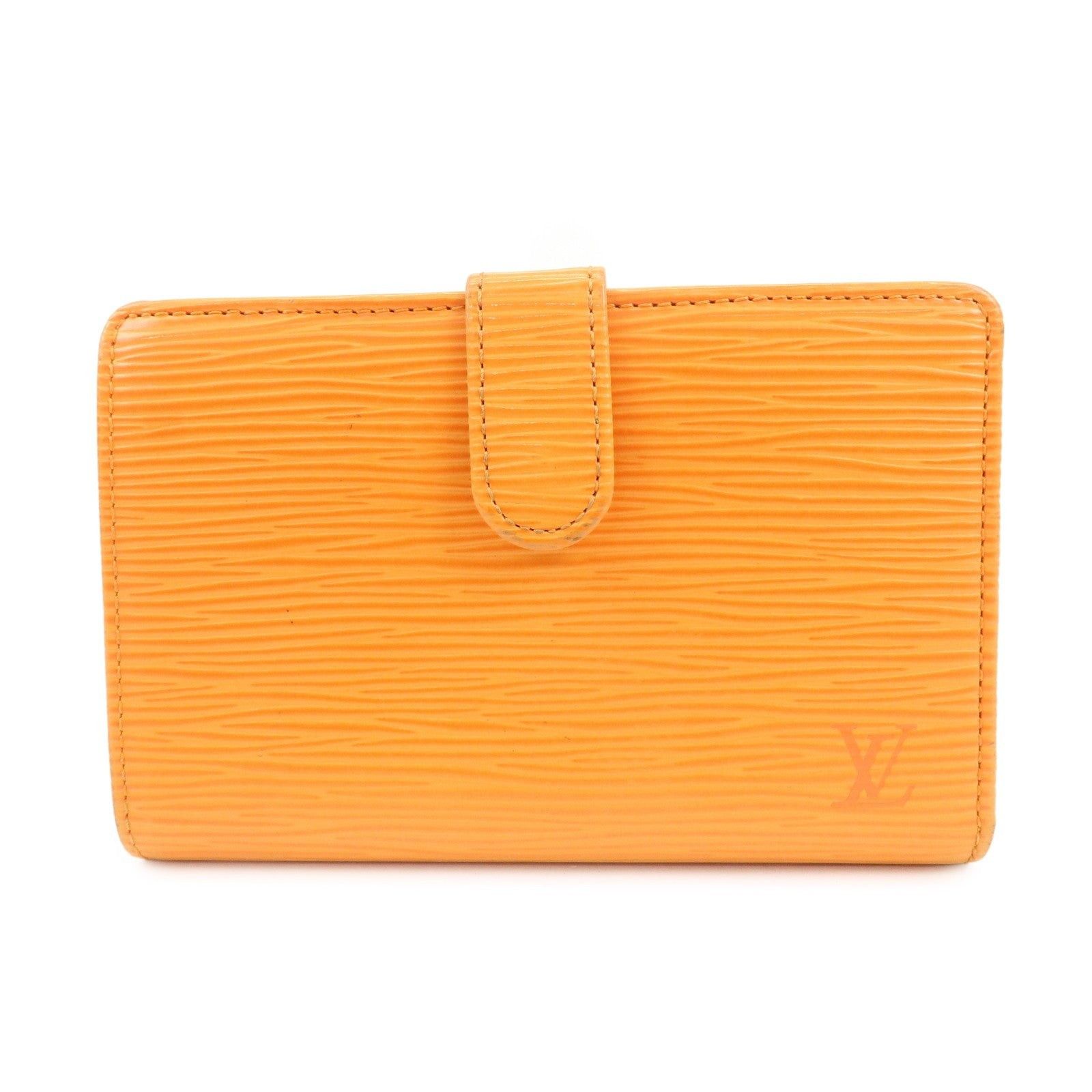 Louis Vuitton Louis Vuitton Epi Porte Monnaie Viennois Wallet Orange Size ONE SIZE - 1 Thumbnail
