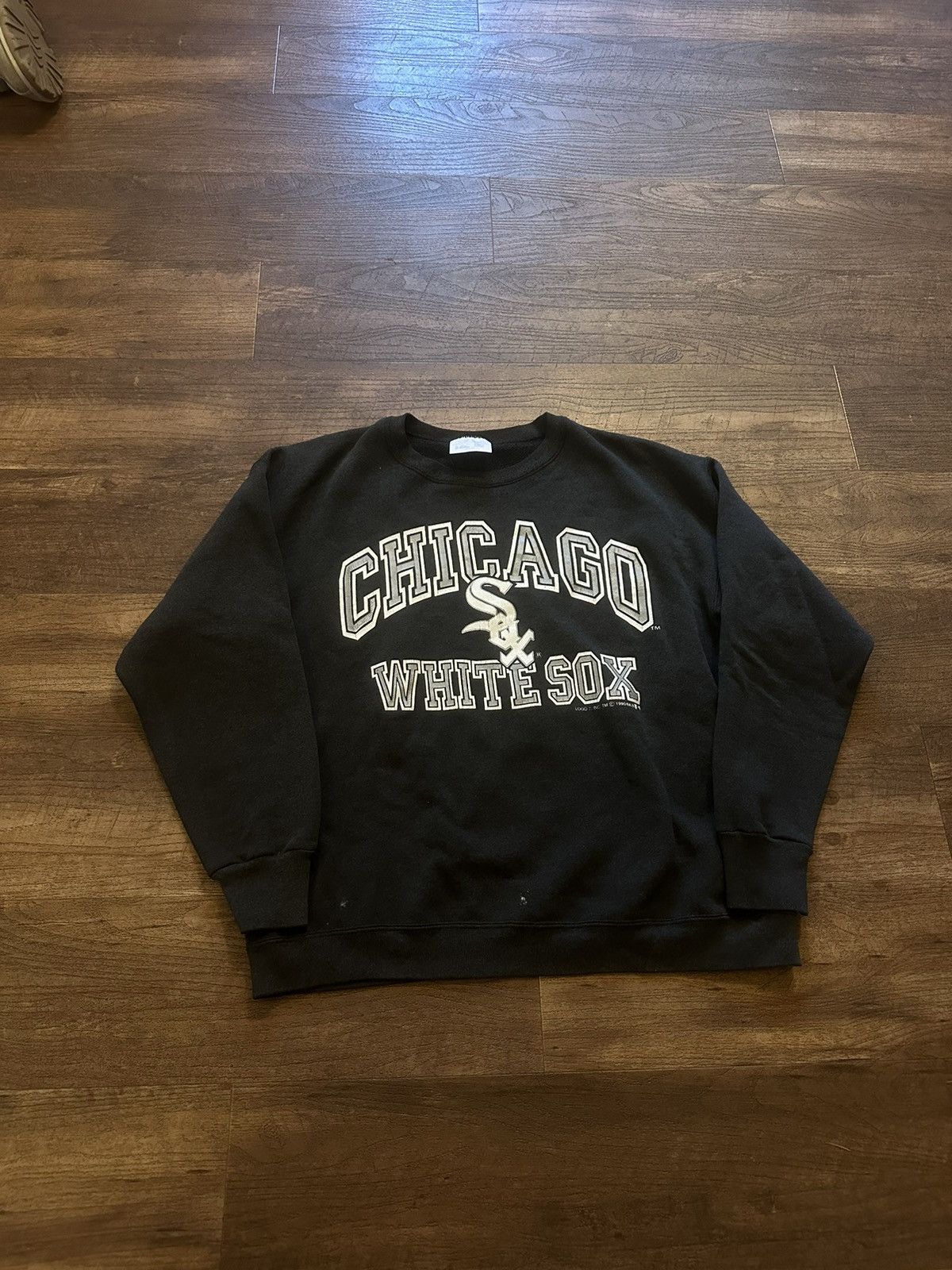 Vintage Chicago White Socks Crewneck Size US XL / EU 56 / 4 - 4 Thumbnail