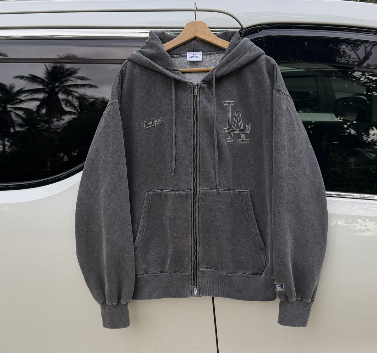 MLB LA Dodgers MLB Genuine Merchandise Faded Baggy Hoodie Size US M / EU 48-50 / 2 - 2 Thumbnail