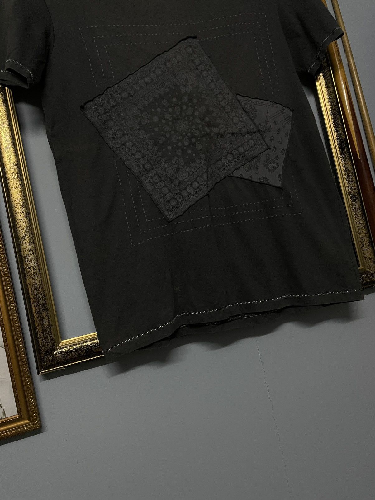 FACTOTUM × Japanese Brand × Vintage Vintage Japan Designer Factotum Faded Bandana Paisley Tshirt Size US M / EU 48-50 / 2 - 3 Thumbnail
