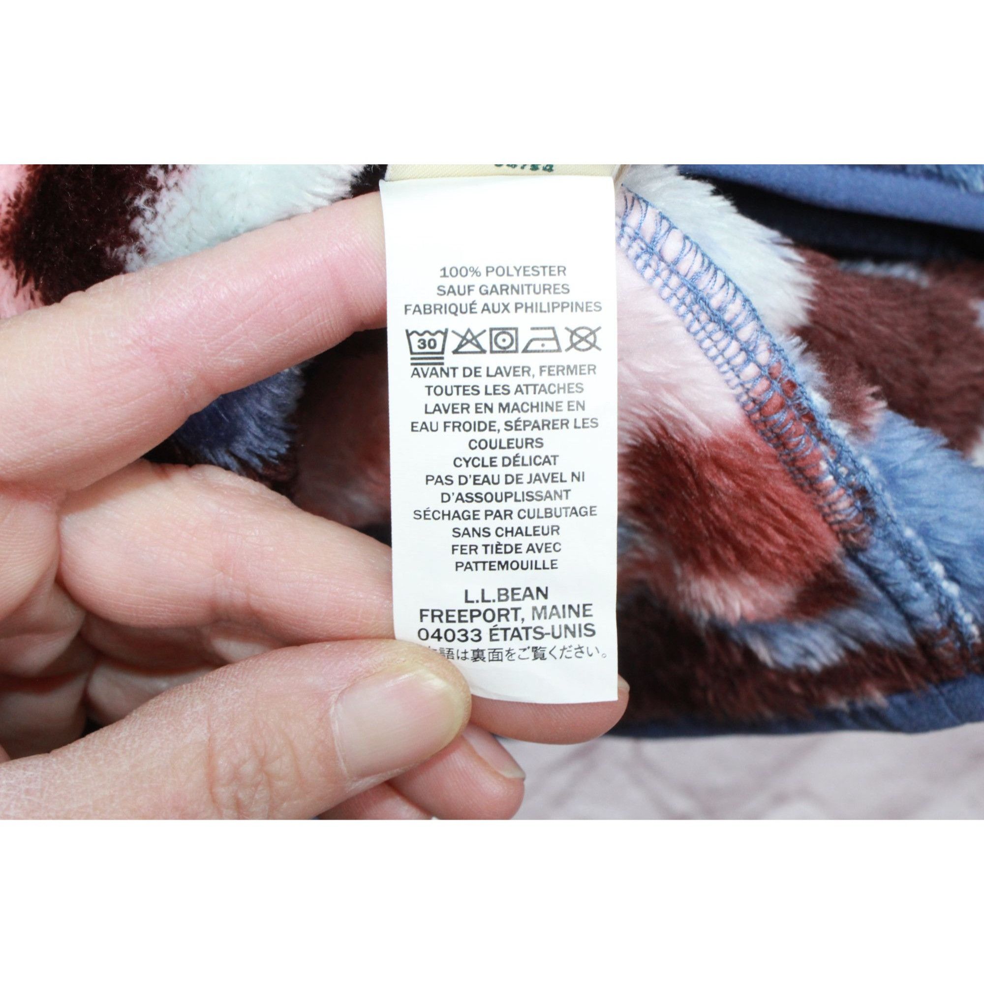 L.L. Bean LL Bean Women's Hi Pile Fleece Pullover Camo Print Small Size S / US 4 / IT 40 - 11 Thumbnail