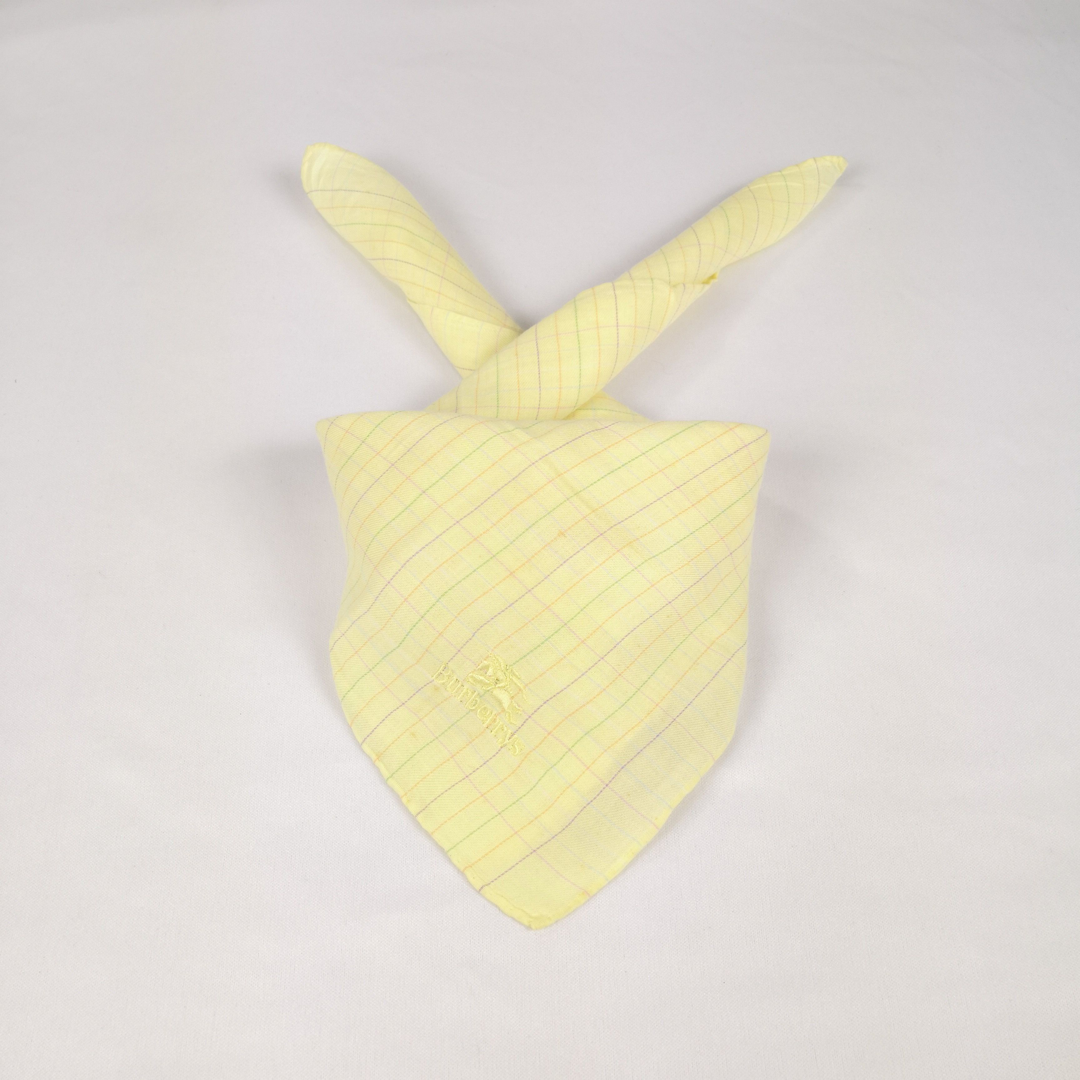 Burberry Vintage Burberry Handkerchief Neckerchief Bandana Size ONE SIZE - 1 Thumbnail