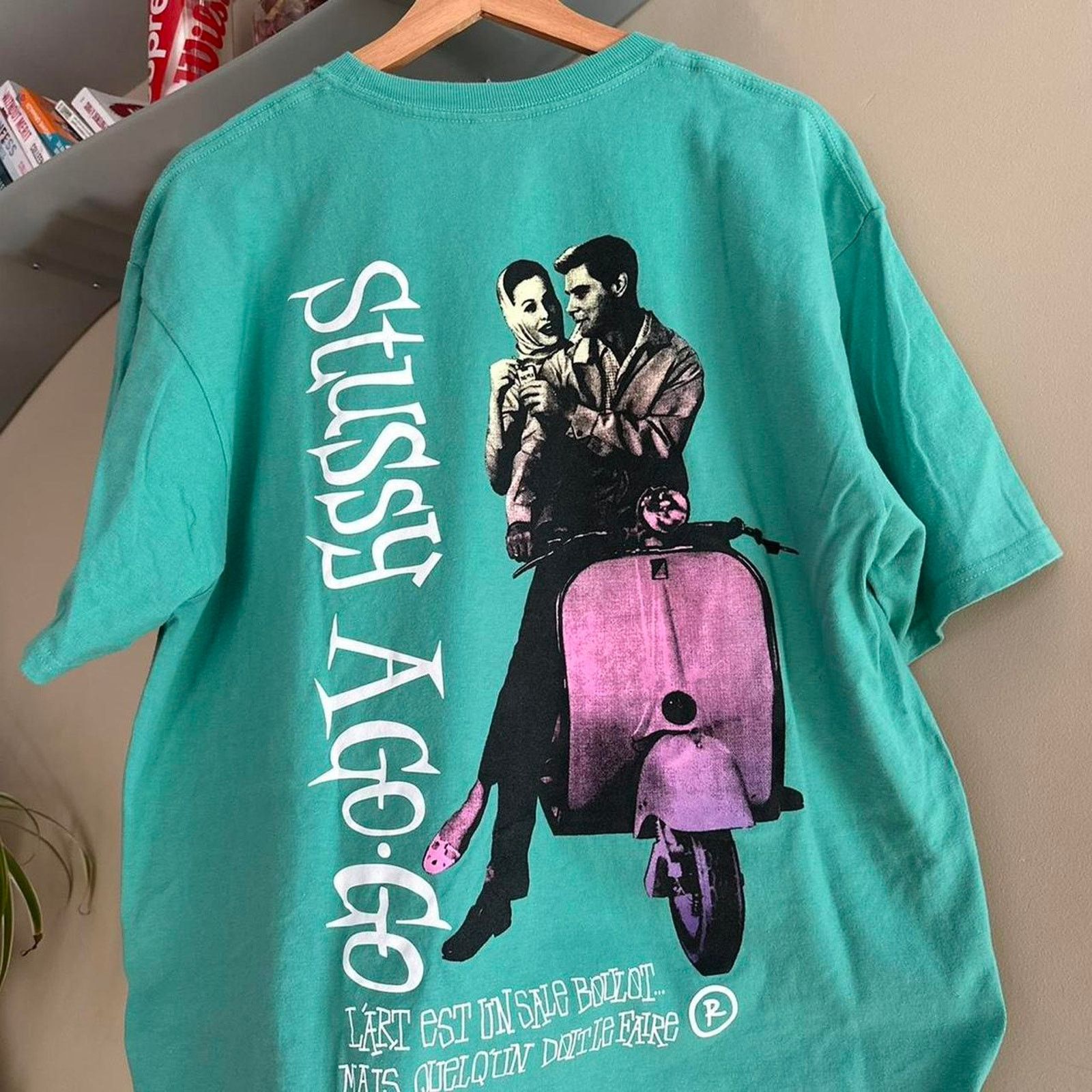Stussy × Vintage Stussy 2021 A Go Go Shirt Size US L / EU 52-54 / 3 - 2 Thumbnail