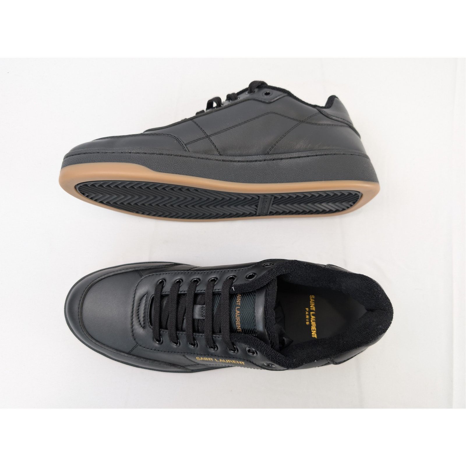 Saint Laurent Paris o1rshd1 Greenwich Low top Sneakers in Nero Size US 10 / EU 43 - 1 Thumbnail