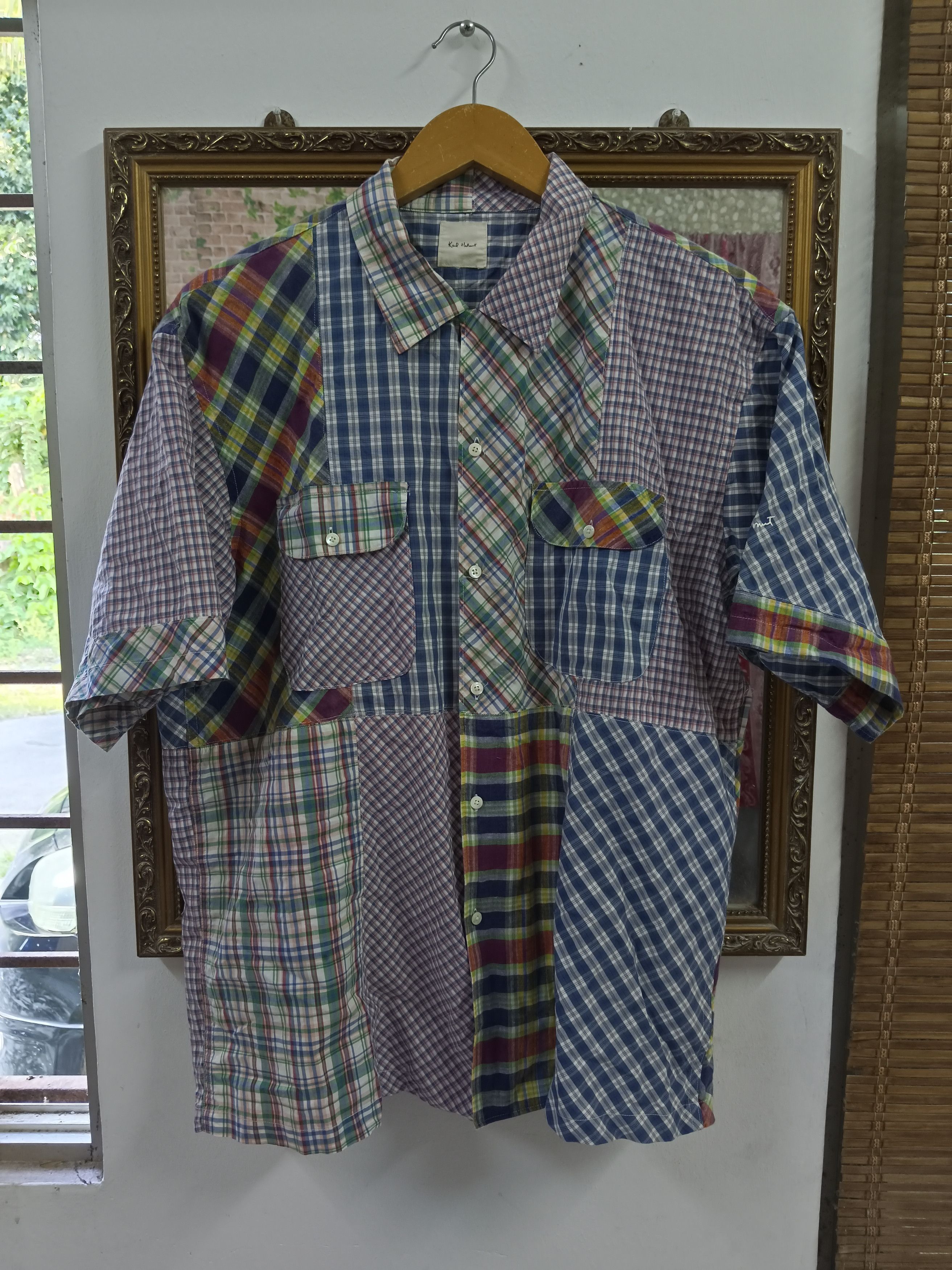 Karl Helmut KARL HELMUT PATCWORK BUTTON UP Size US L / EU 52-54 / 3 - 1 Thumbnail