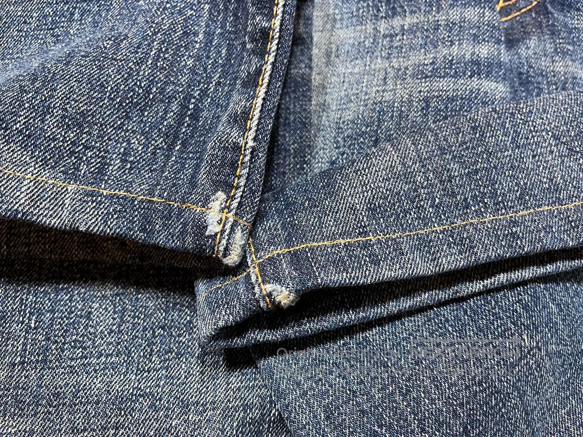 RRL Ralph Lauren distressed low-rise denim pants by RRL. Size US 31 - 8 Thumbnail