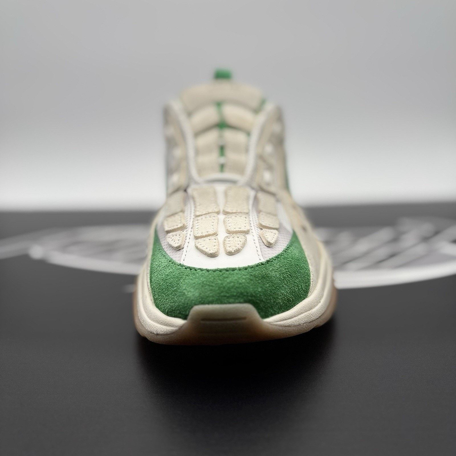 Amiri Amiri Bone Runner ' Tennis Green ' | EXCELLENT! Size US 10 / EU 43 - 15 Thumbnail