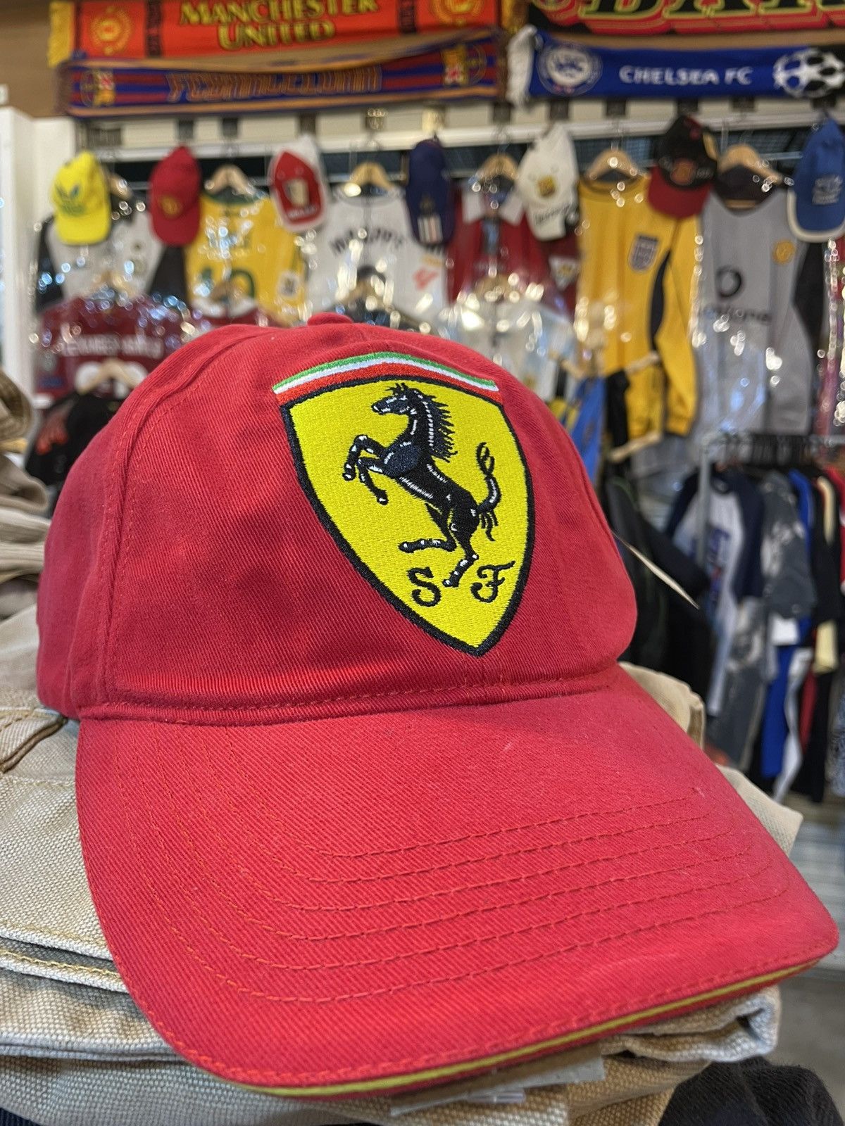 Ferrari Vintage F1 Ferrari Cap Size ONE SIZE - 3 Thumbnail