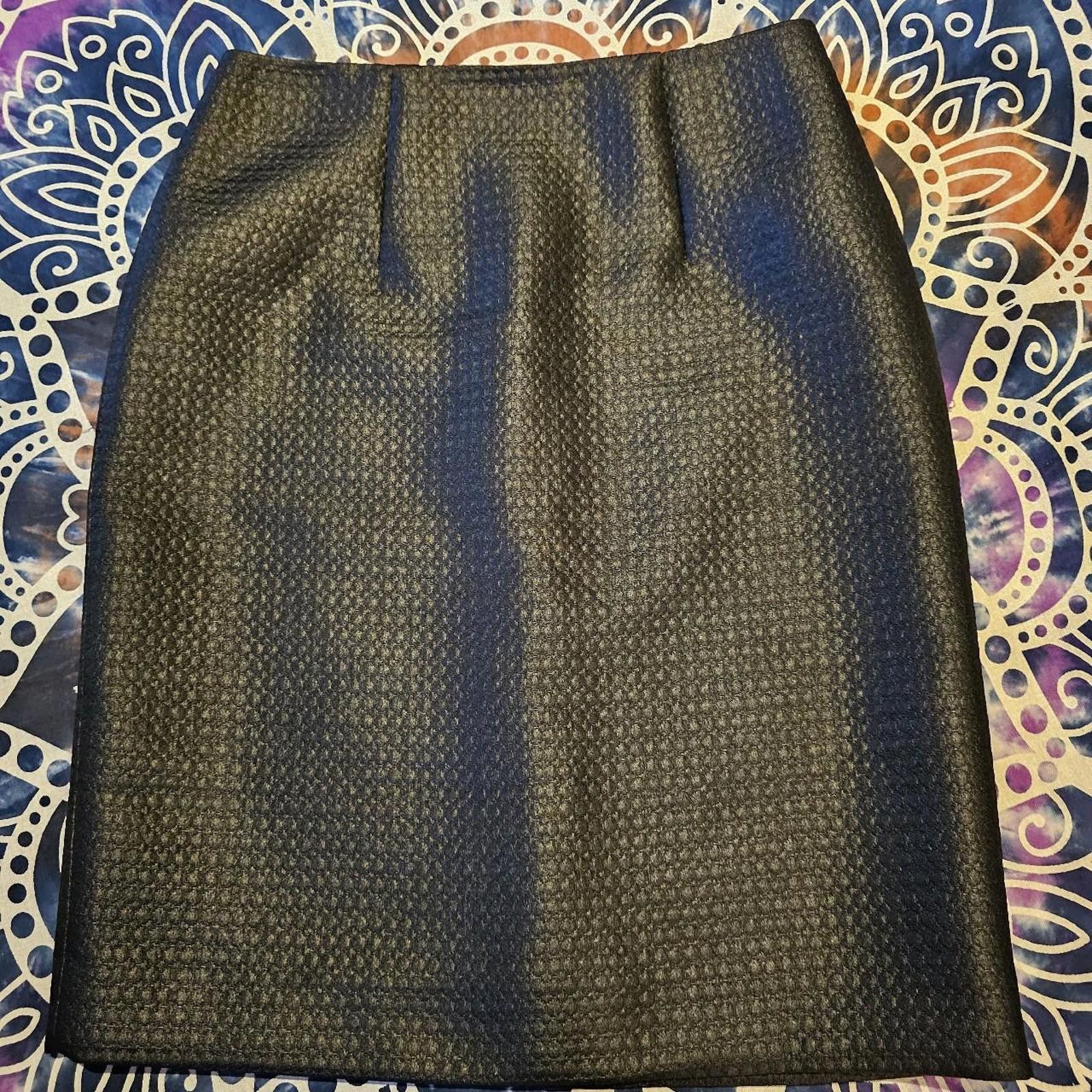 Designer Antonio Melani Women's Black Skirt Size 27" / US 4 / IT 40 - 7 Thumbnail