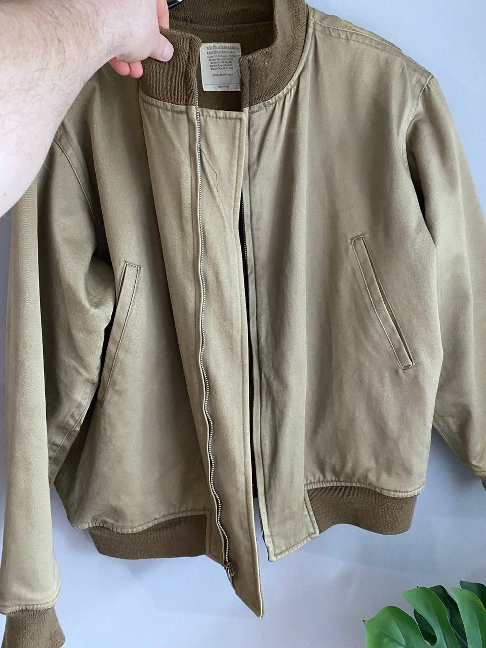 Vintage Vintage 1940s US Army Tanker Jacket WWII Wool Lining Zip TALON, Size XS-S Size US S / EU 44-46 / 1 - 8 Thumbnail