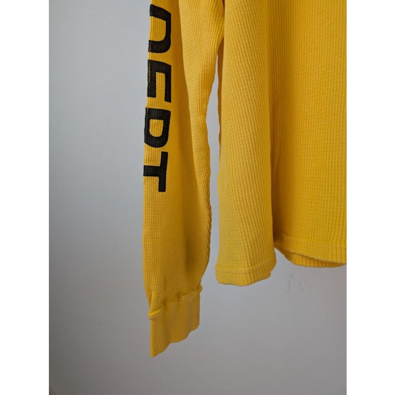 Gallery Dept. o1rshd1 Long Sleeved Waffle Knit T-Shirt in Yellow Size US XL / EU 56 / 4 - 13 Thumbnail