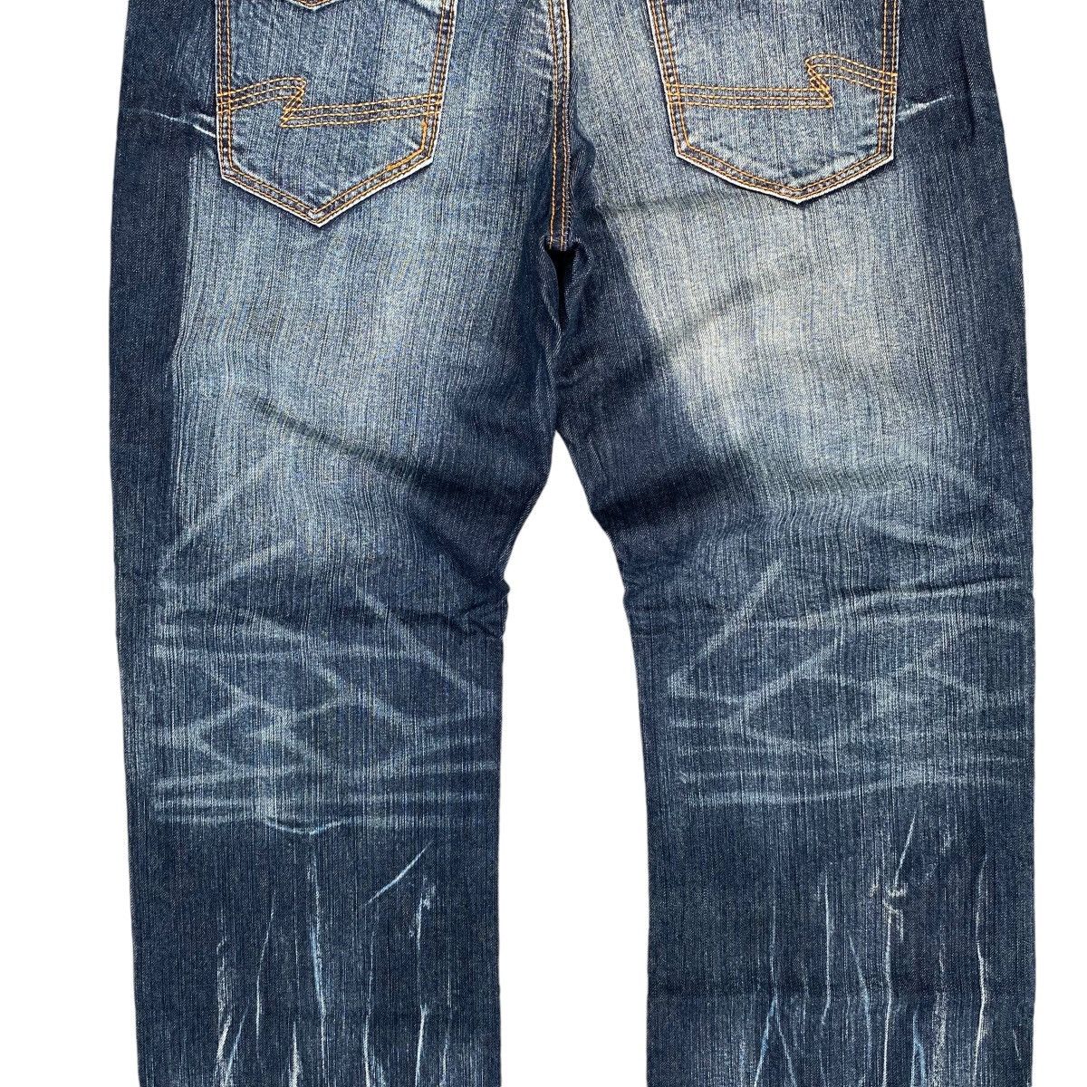 Japanese Brand Japan Daily Topics Rooted Lightning ⚡️ Denim Jeans Size US 34 / EU 50 - 11 Thumbnail