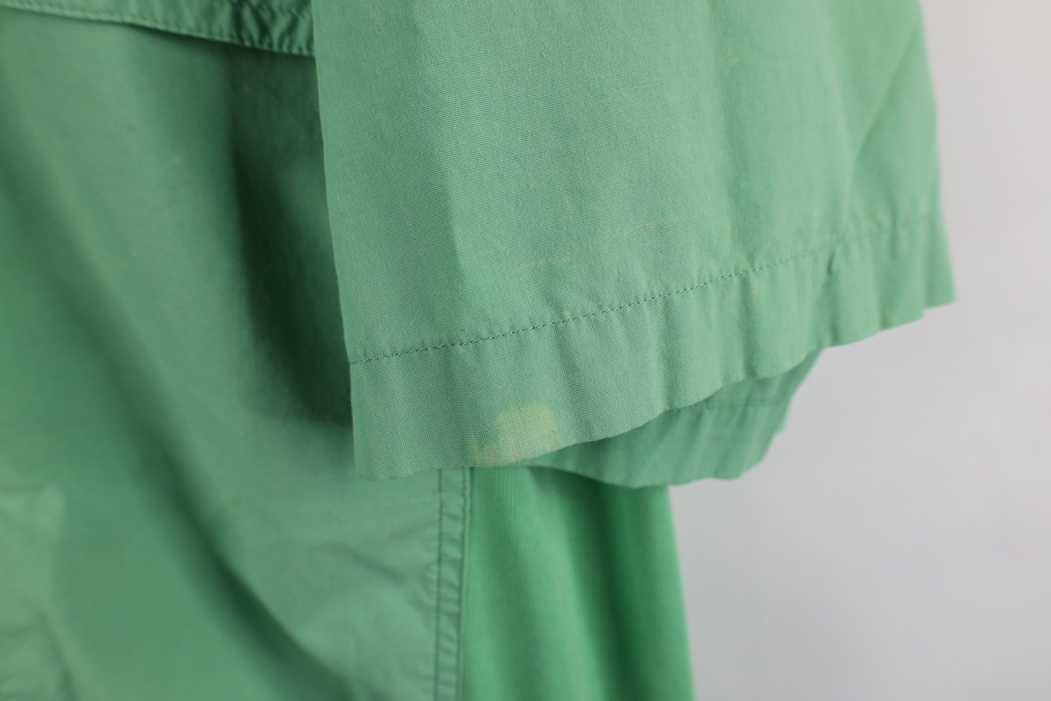 Vintage Vintage 90s Streetwear Panel Pullover Polo Shirt Green Size US XXL / EU 58 / 5 - 4 Thumbnail