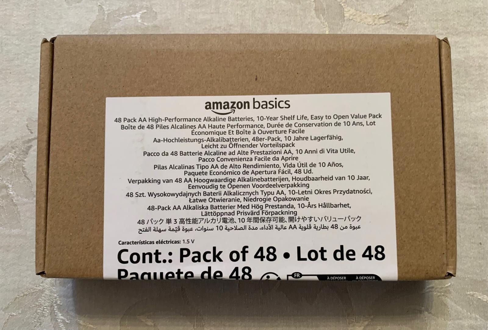 Other Amazon 48 pk AA Batteries Size ONE SIZE - 1 Thumbnail