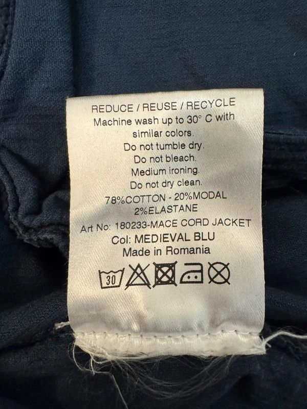 Other Fram Corduroy Shirt Jacket Navy size XL Premium Size US XL / EU 56 / 4 - 12 Thumbnail