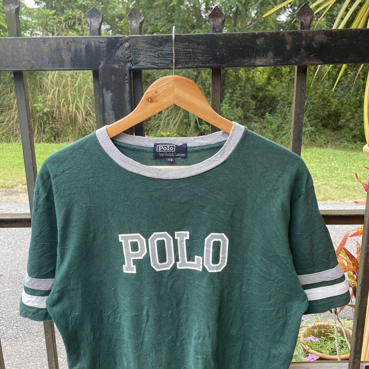 Polo Ralph Lauren × Ralph Lauren × Vintage 🔥🔥Vintage Polo Ralph Lauren OG Big Spellout Tee Size US L / EU 52-54 / 3 - 3 Thumbnail