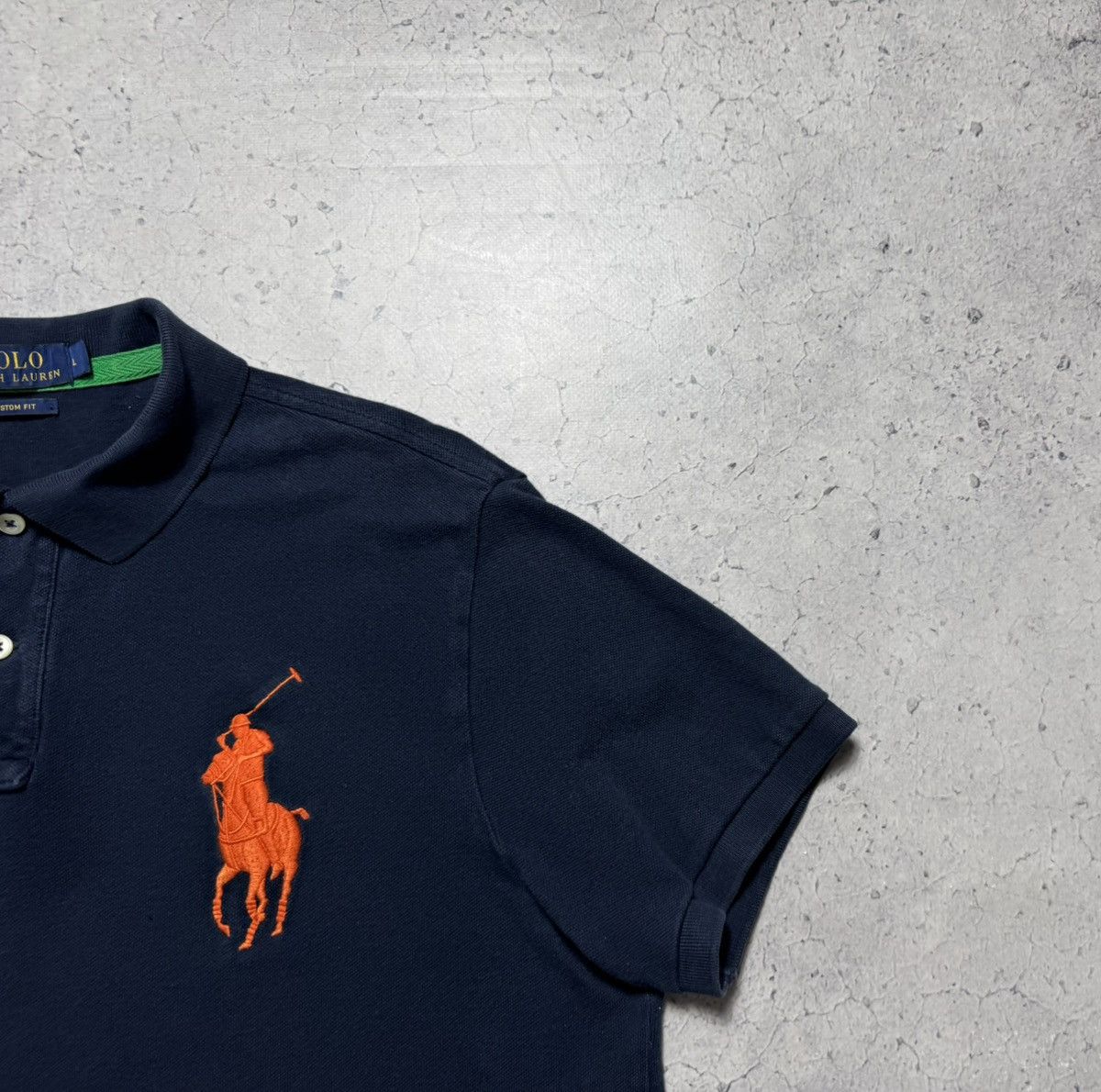 Polo Ralph Lauren Polo Ralph Lauren Big Pony #3 Vintage Polo Shirt PRL Size US L / EU 52-54 / 3 - 2 Thumbnail