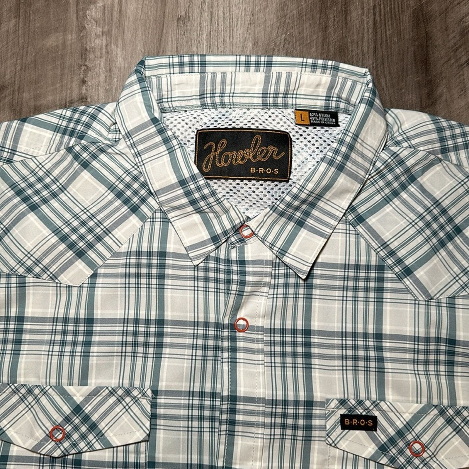 Howler Brothers Howler Bros Long Sleeve Snap Button Shirt - Large Size US L / EU 52-54 / 3 - 7 Thumbnail