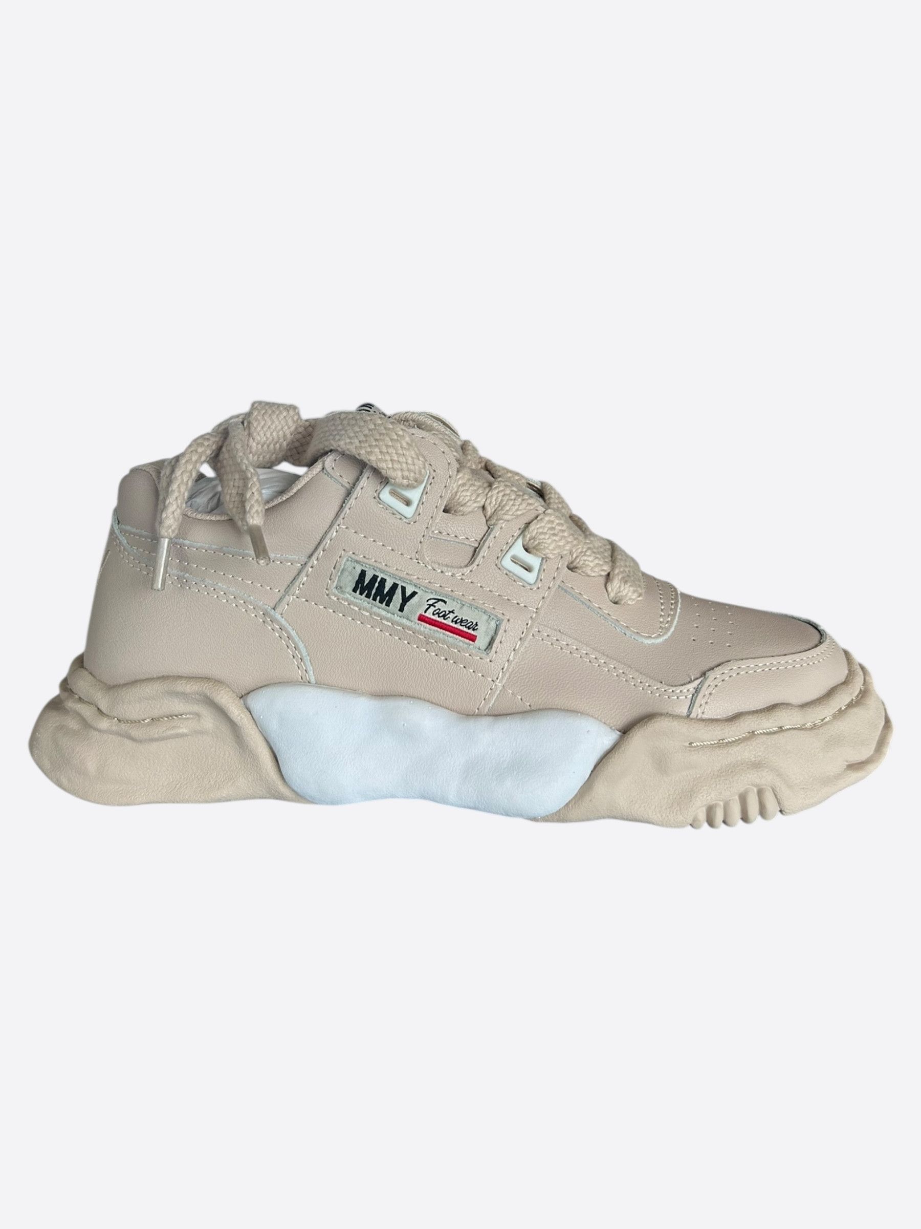 Maison MIHARA YASUHIRO Maison Mihara Yasuhiro Beige & White Parker Sneakers Size US 5 / EU 37 - 1 Thumbnail