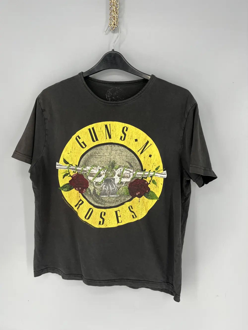 Band Tees Vintage Guns N’ Roses 🌹 Big Logo Double Sided T-Shirt Size US XL / EU 56 / 4 - 4 Thumbnail