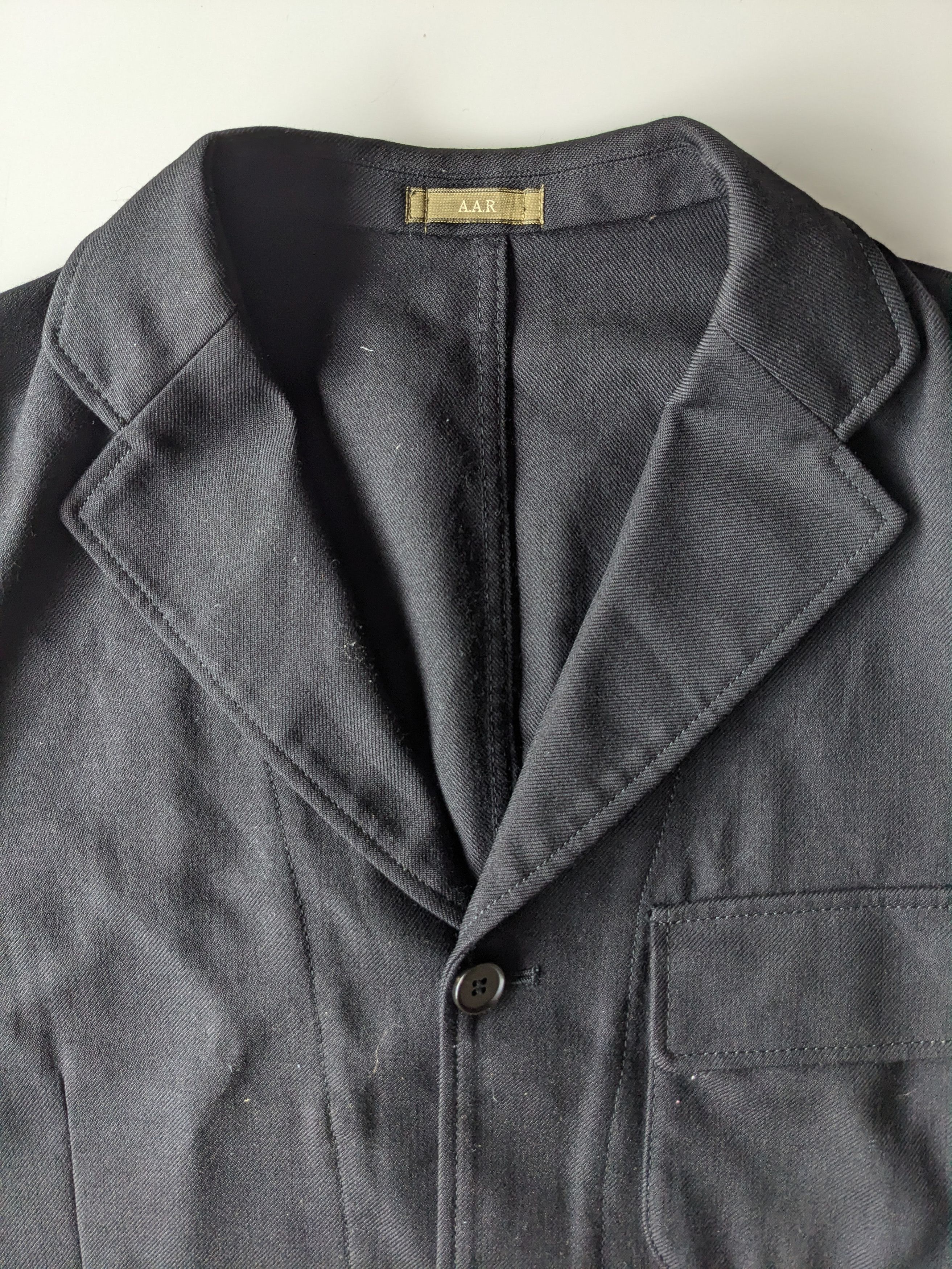 Designer × Vintage × Yohji Yamamoto Vintage Yohji Yamamoto A.A.R Design Studio jacket Size US XL / EU 56 / 4 - 4 Thumbnail