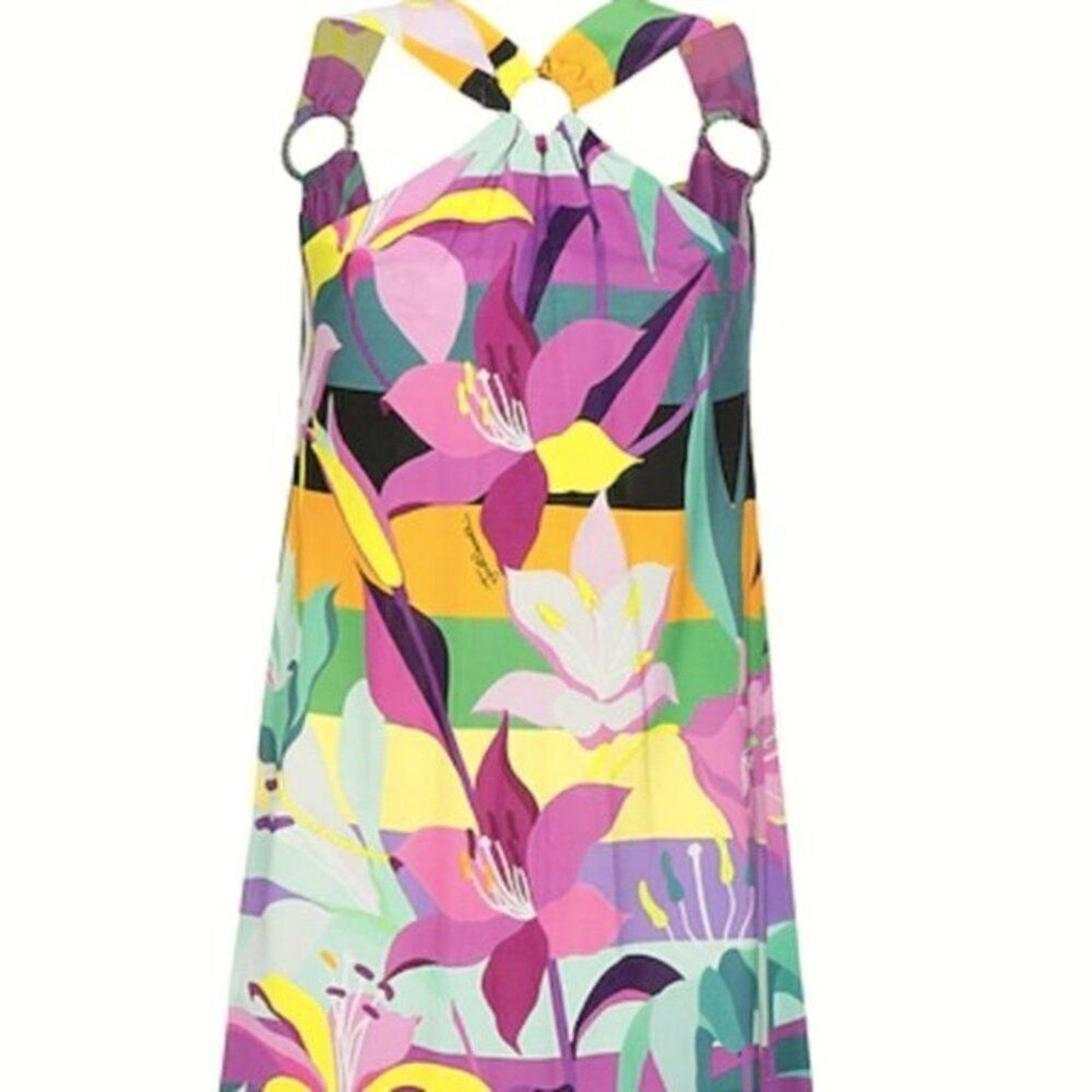 Just Cavalli Just Cavalli Halter Dress Multicolor size 6-8 Size M / US 6-8 / IT 42-44 - 4 Thumbnail