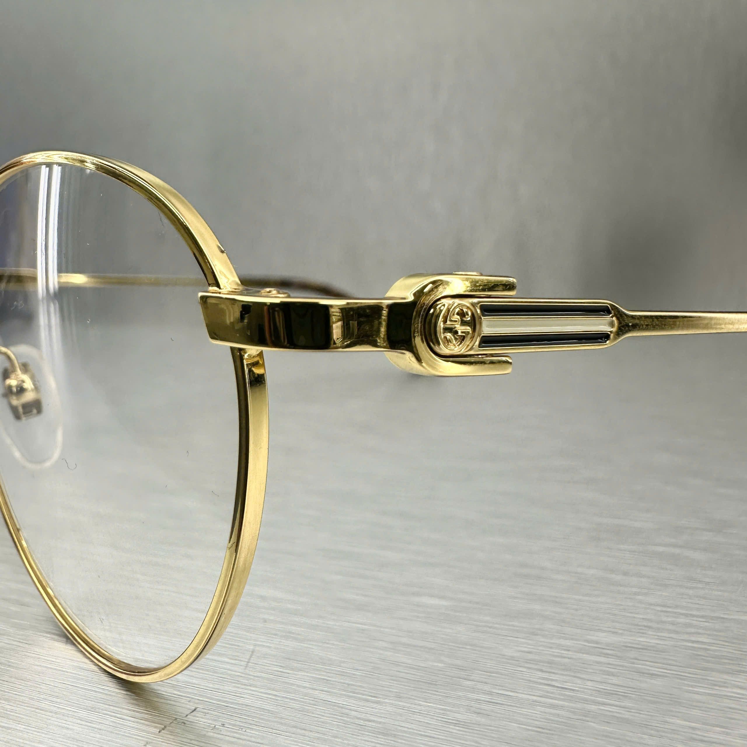 Gucci GUCCI GG1222O 003 Sunglasses GOLD Size ONE SIZE - 4 Thumbnail