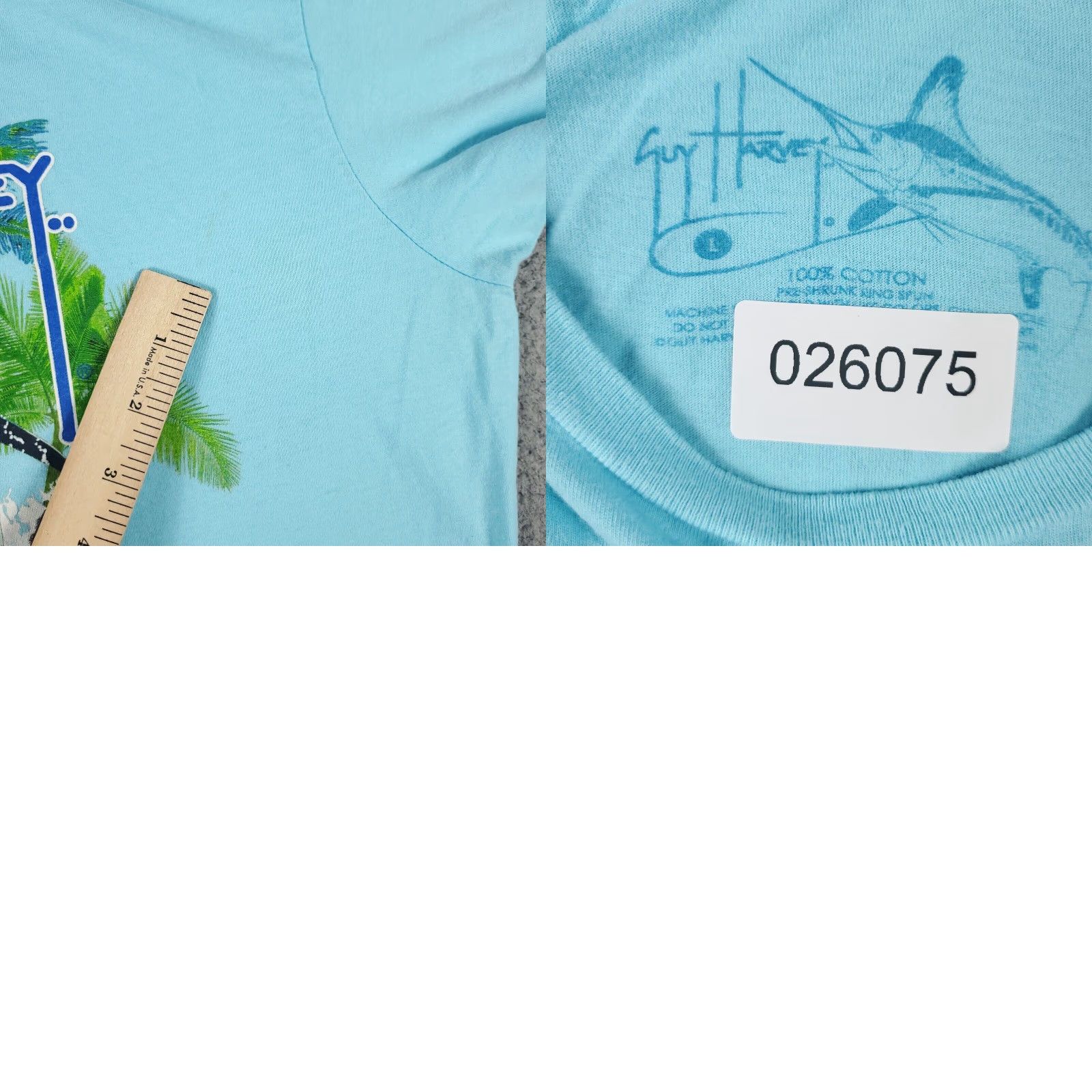 Guy Harvey Guy Harvey Blue Marlin Graphic T Shirt Womens Large Short Sleeve Crew Neck Size L / US 10 / IT 46 - 8 Thumbnail