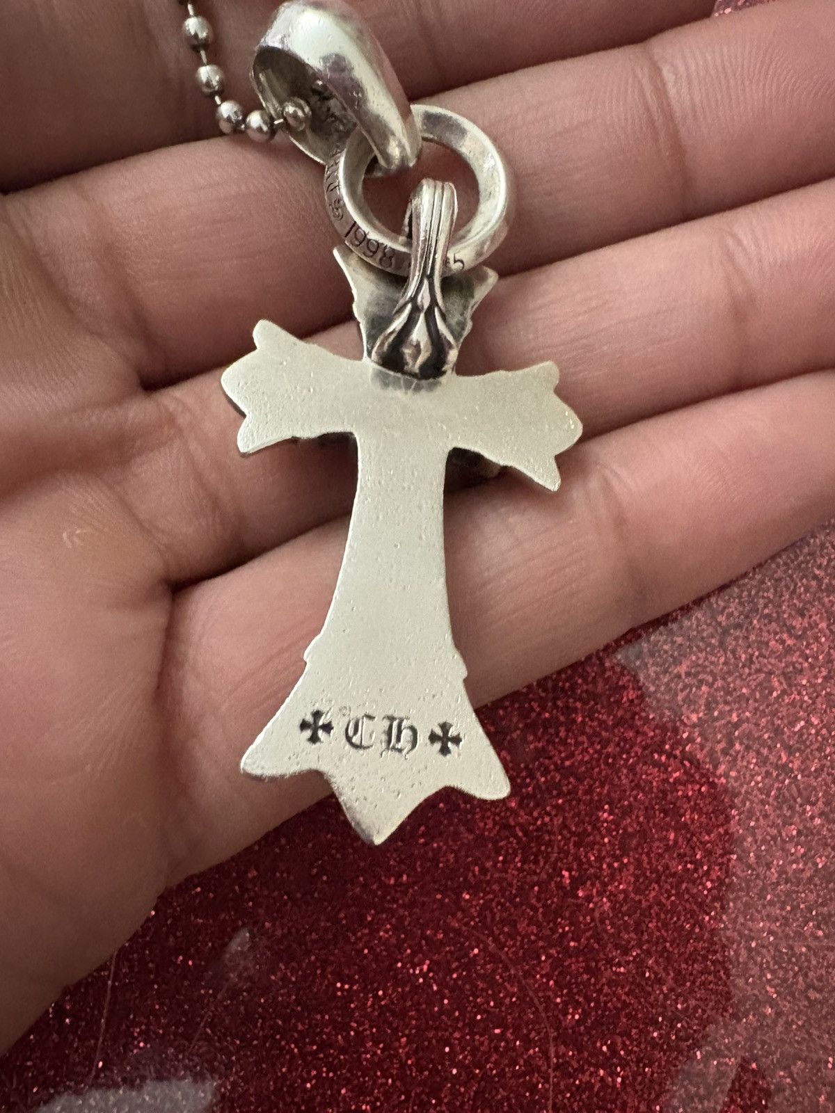 Chrome Hearts Double Cross Pendant Bale Size ONE SIZE - 2 Thumbnail