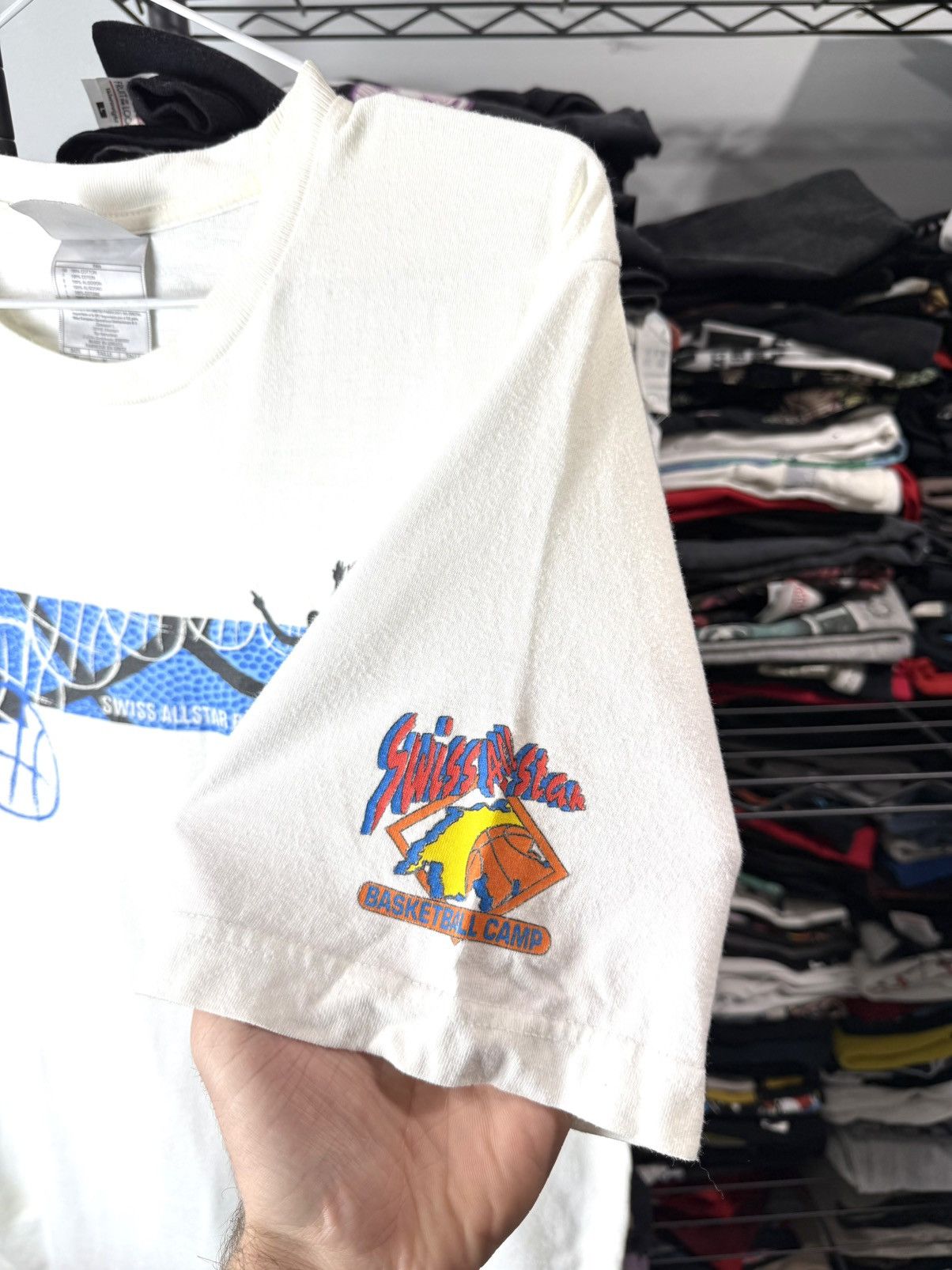 Nike Vintage 2001 Nike Allstar Basketball Camp T Shirt NBA Size US M / EU 48-50 / 2 - 5 Thumbnail