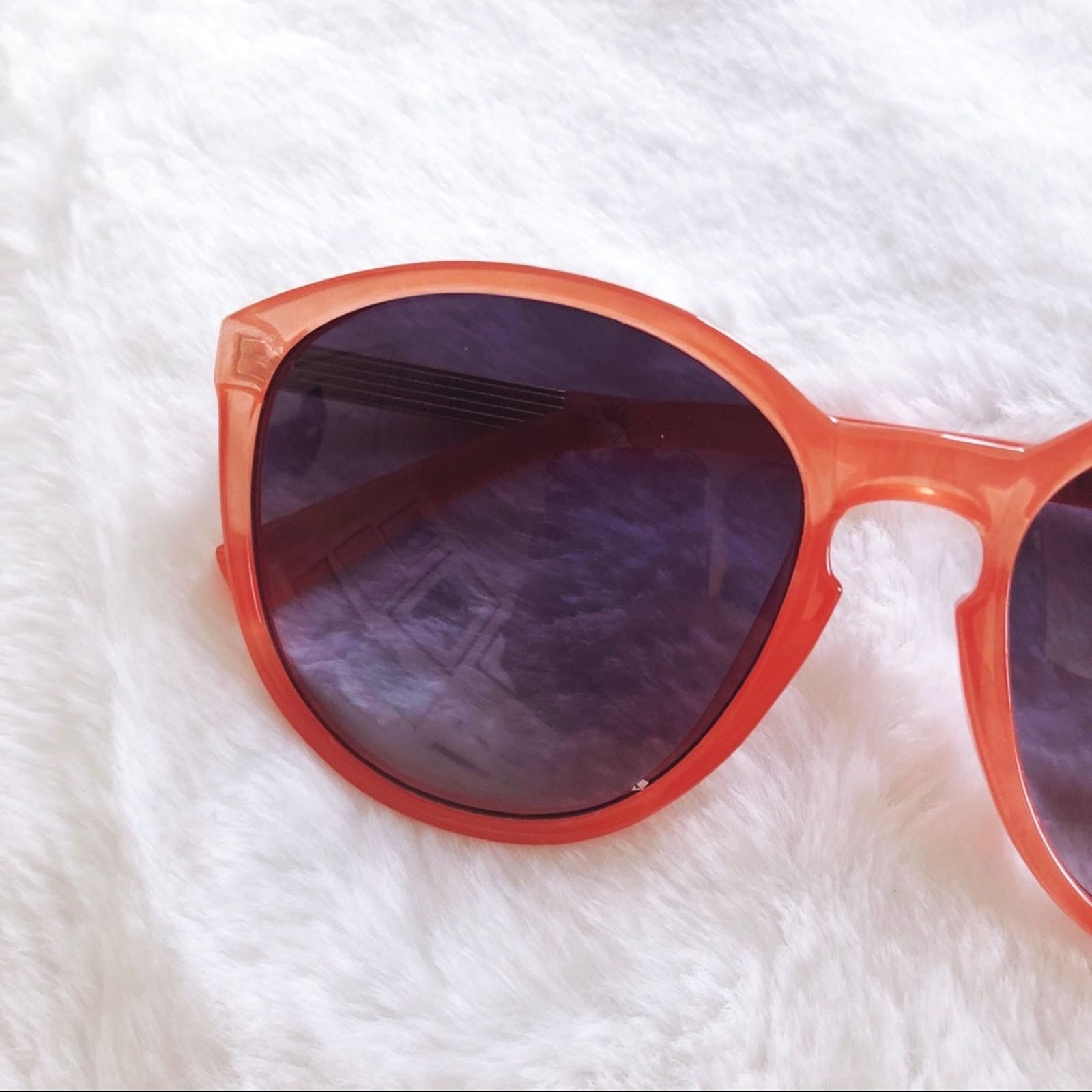 Other Celia Red Cat Eye Full Rim Sunglasses Size ONE SIZE - 4 Thumbnail