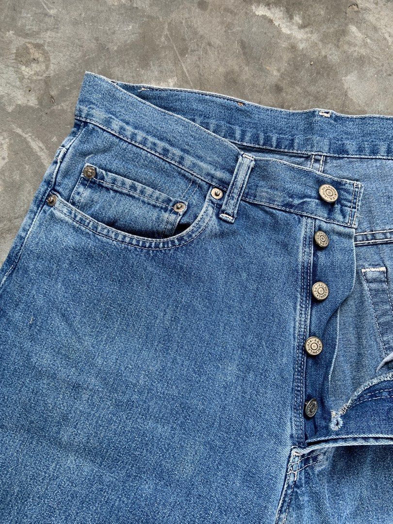 RRL Ralph Lauren Distressed RRL denim short Size US 31 - 6 Thumbnail