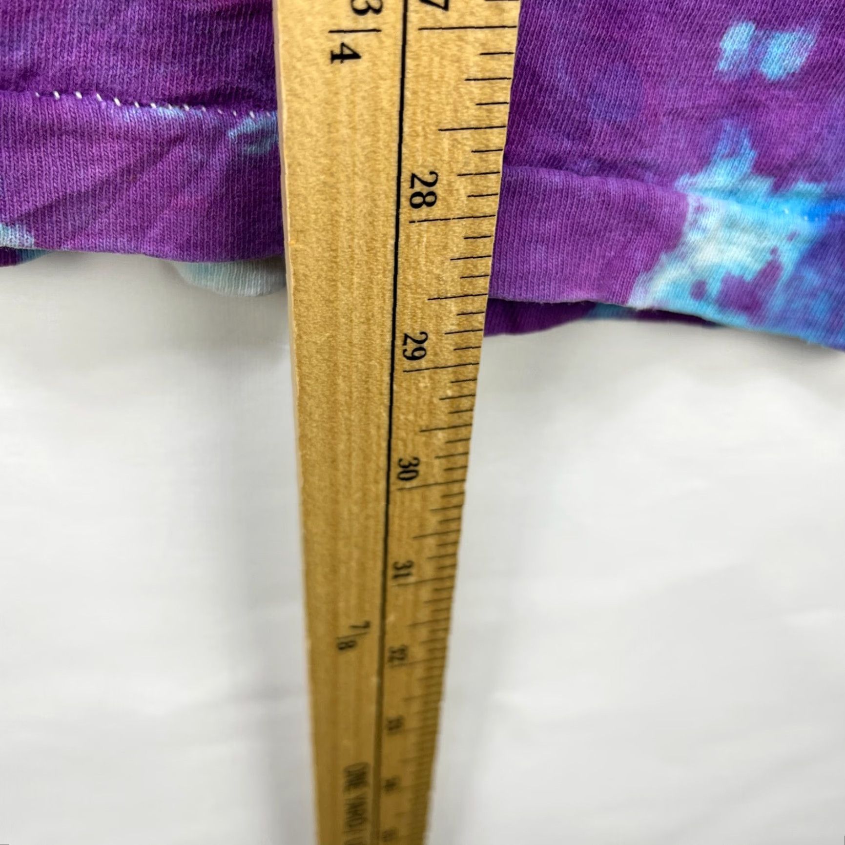 Fruit Of The Loom VINTAGE 90s Tie Dye Liquid AOP Single Stitch T Shirt Hippie XL Mens blue Size US XL / EU 56 / 4 - 7 Thumbnail