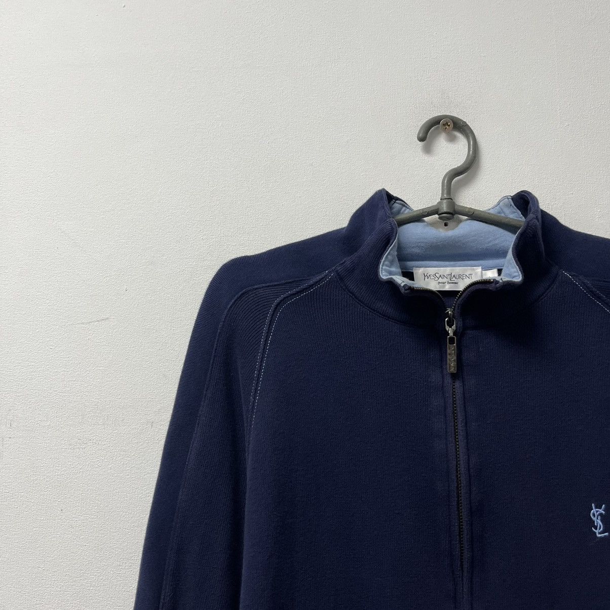 Yves Saint Laurent Vintage Yves Saint Laurent YSL ZIP Sweater Hype Street Size US L / EU 52-54 / 3 - 3 Thumbnail