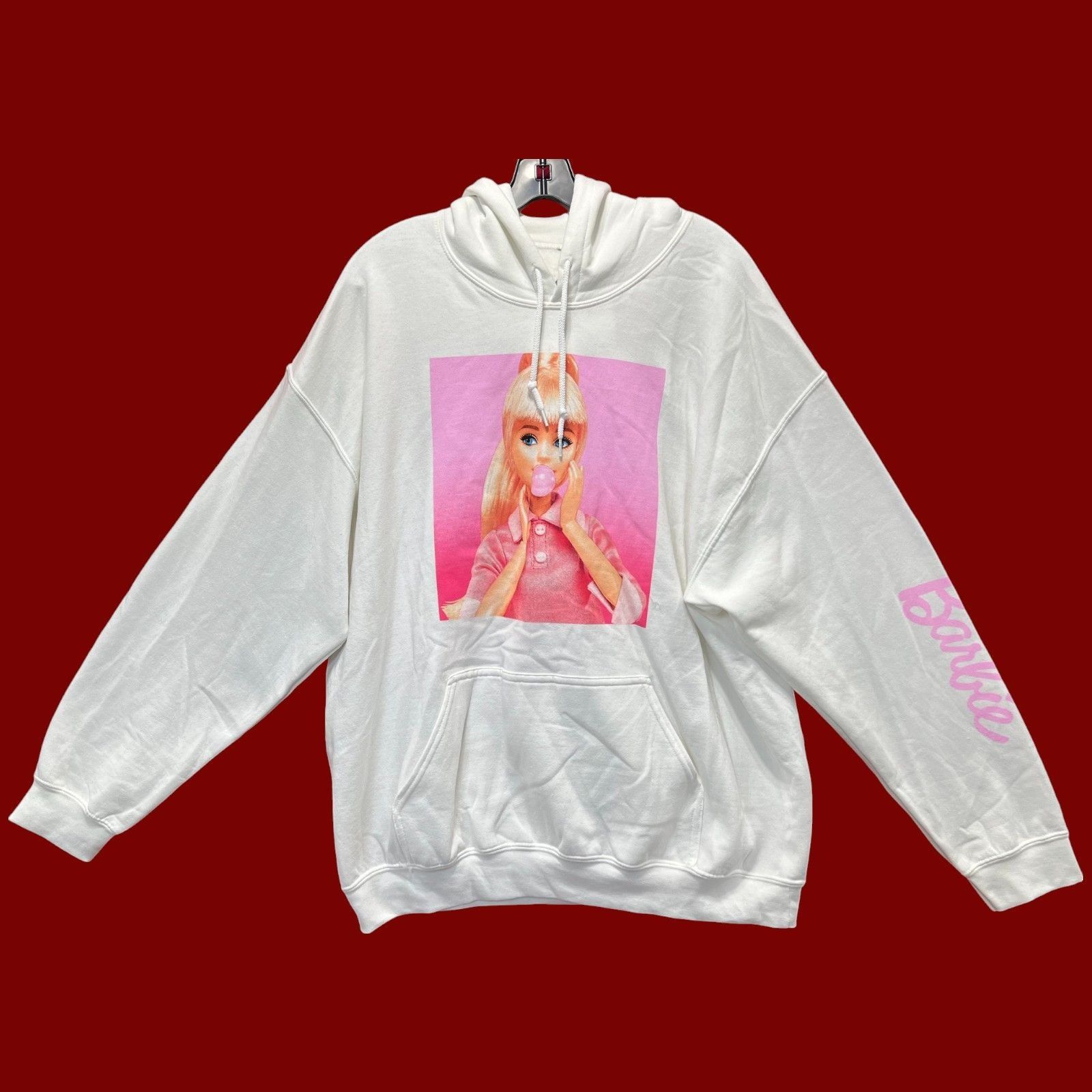 Other Mattel - Barbie - Women's Long Sleeve Hooded Sweatshirt - Wh Size XL / US 12-14 / IT 48-50 - 1 Thumbnail