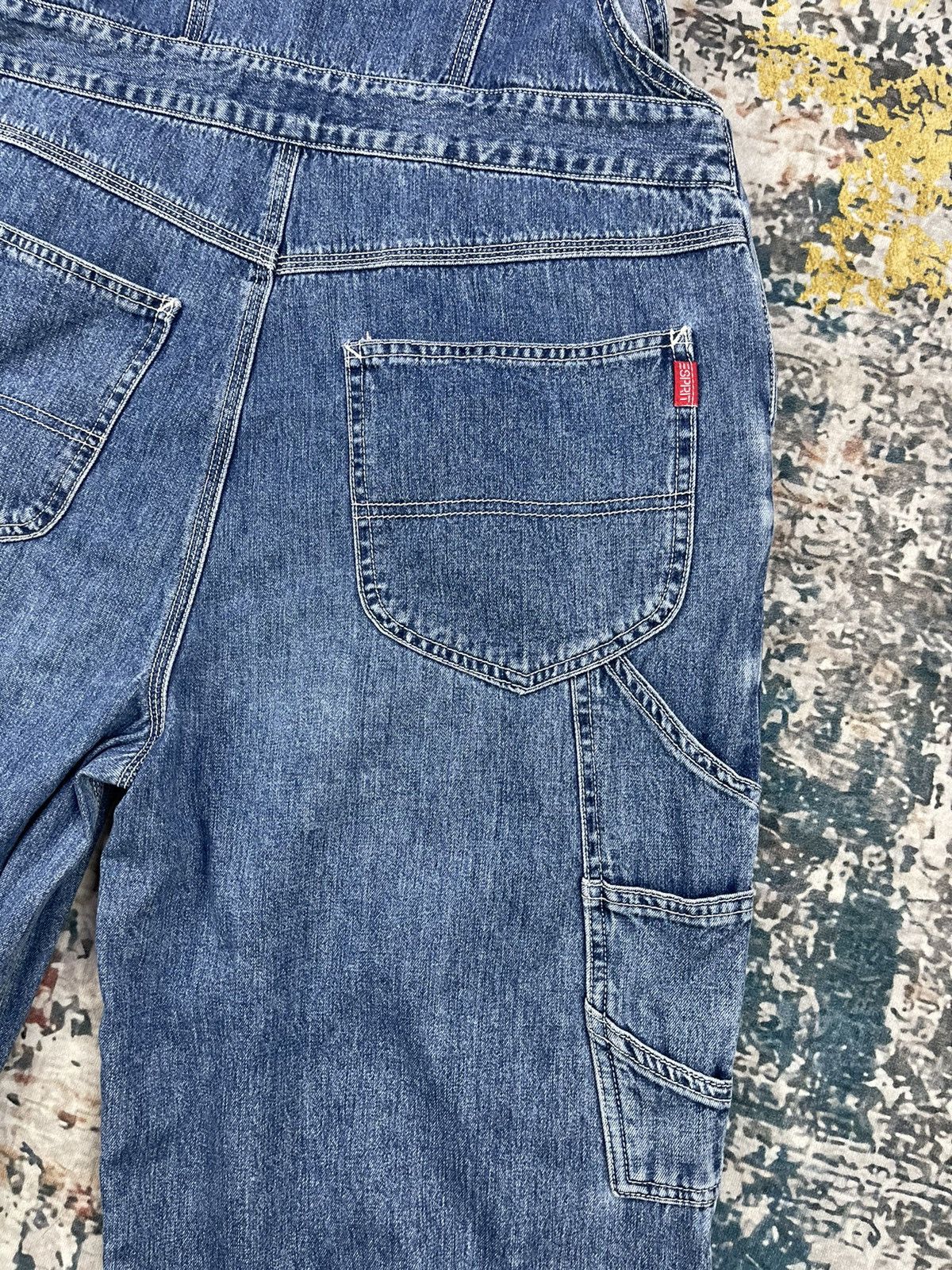Esprit Vintage Esprit Denim Workwear Suspenders Jumpsuit Size US 30 / EU 46 - 11 Thumbnail